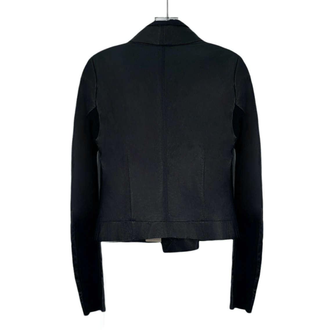 Rick Owens Rick Owens Black Multi-Zip Lambskin Leather Jacket (Size L) Size L / US 10 / IT 46 - 8 Thumbnail