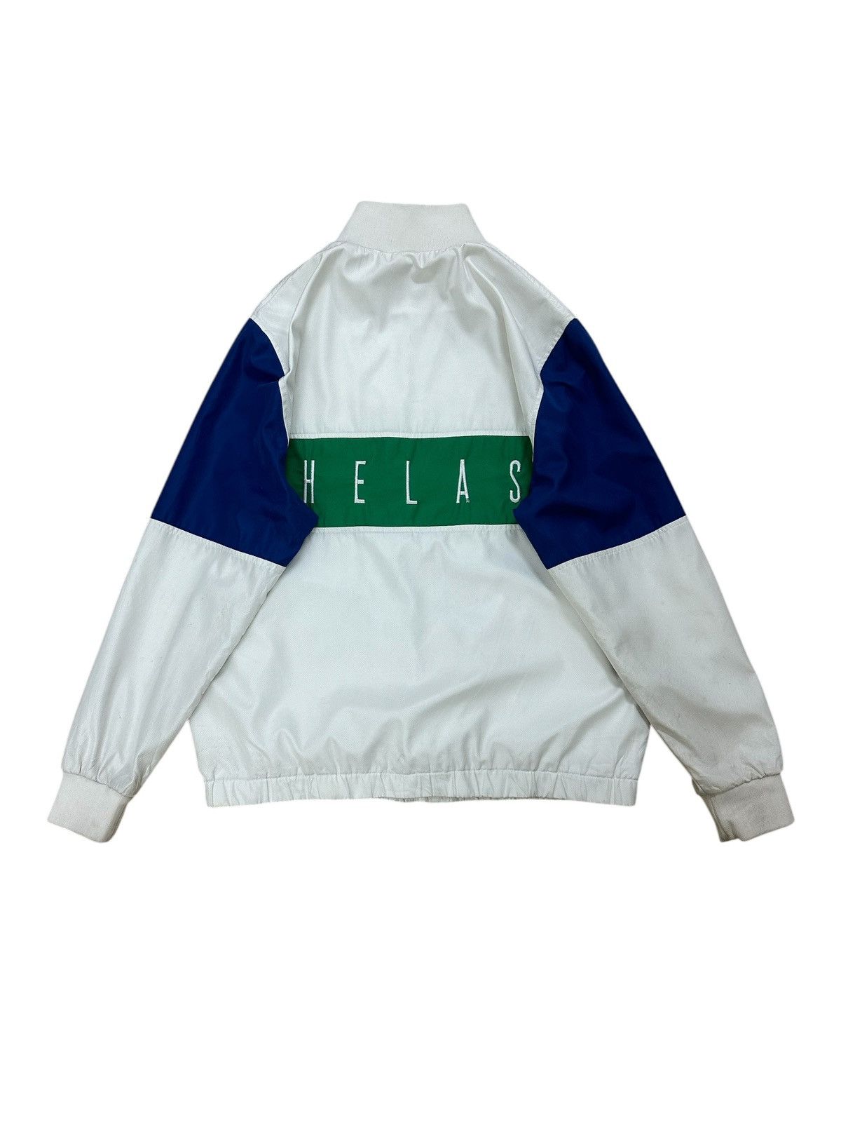 Helas × Think Skateboards Helas Turbo Tracksuit Jacket White Vintage Retro Design Size US L / EU 52-54 / 3 - 2 Thumbnail