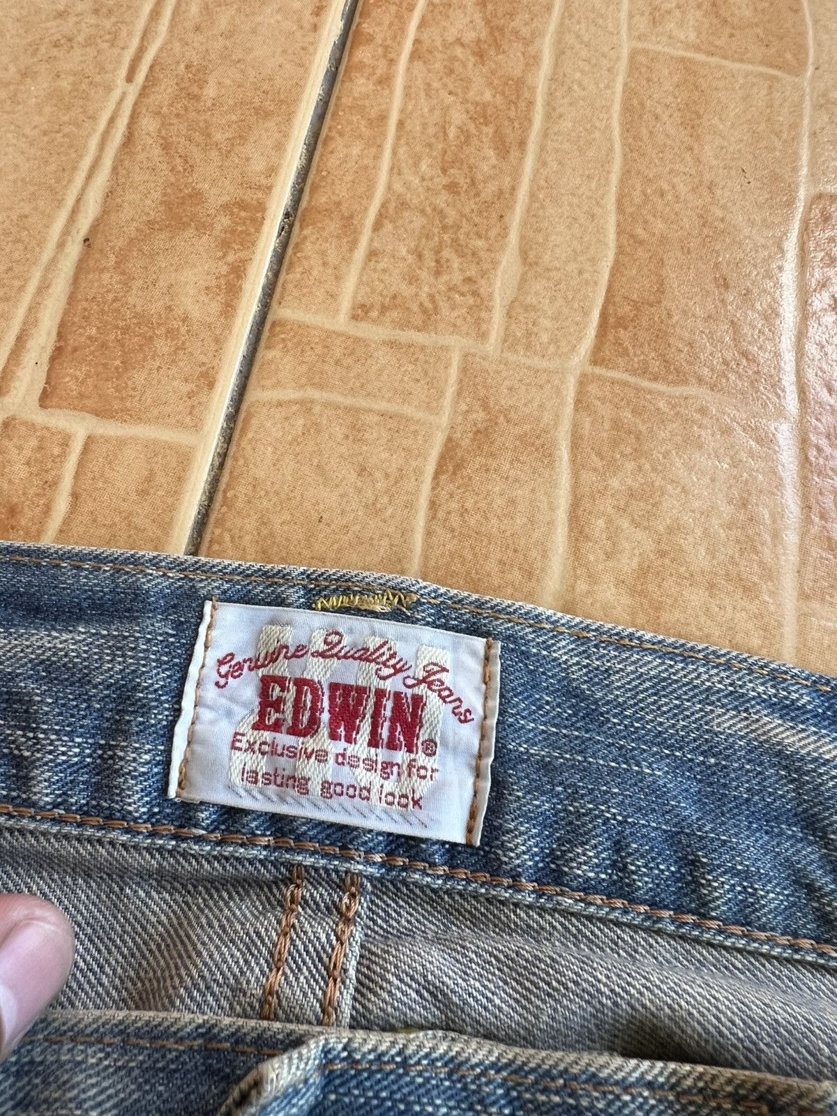 Edwin Vintage Edwin Distress Mud Wash Jean Size US 38 / EU 54 - 15 Thumbnail