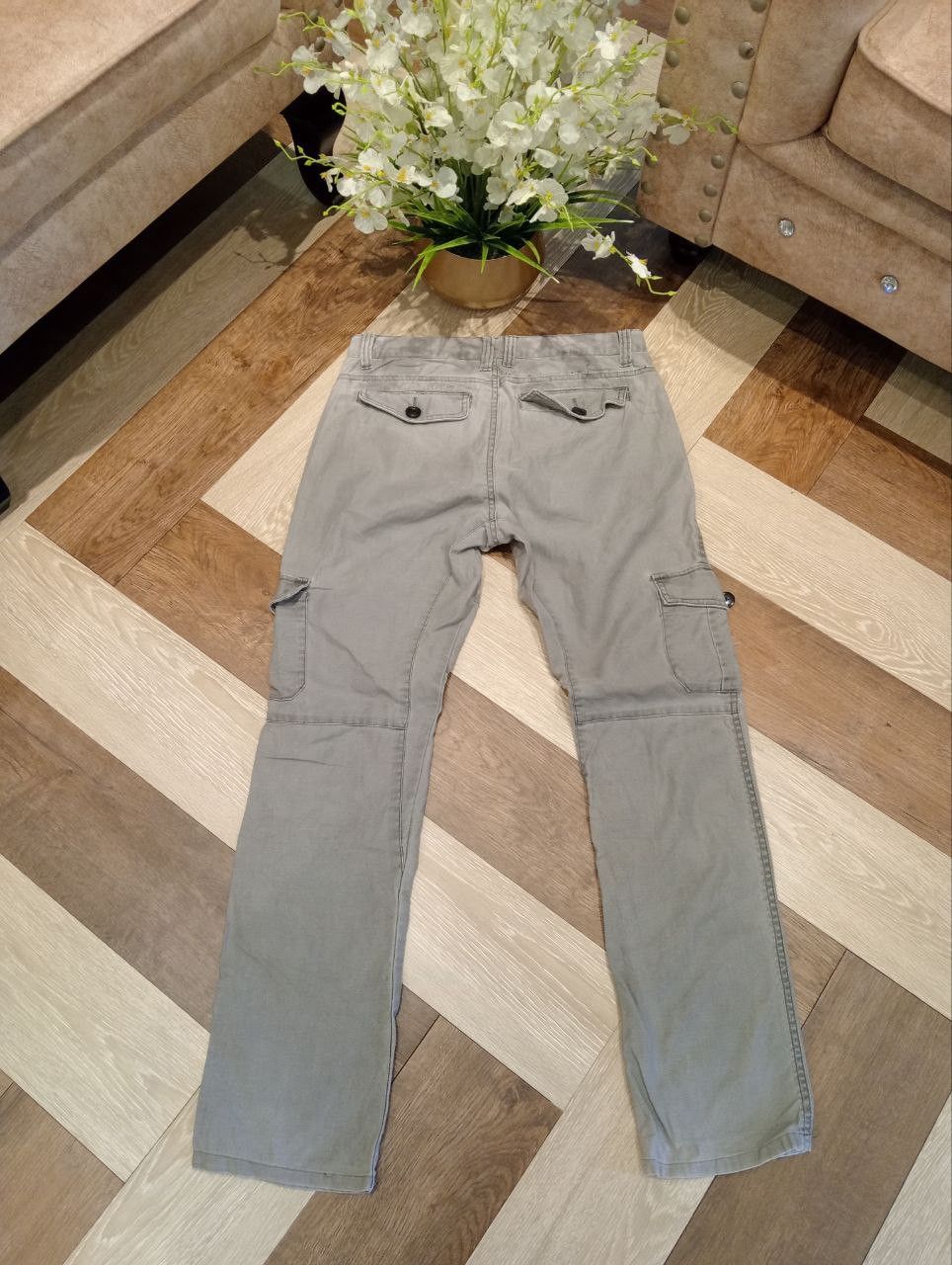 semanticdesign JAPANESE SEMANTIC DESIGN CARGO PANTS - SIZE L Size US 32 / EU 48 - 8 Thumbnail