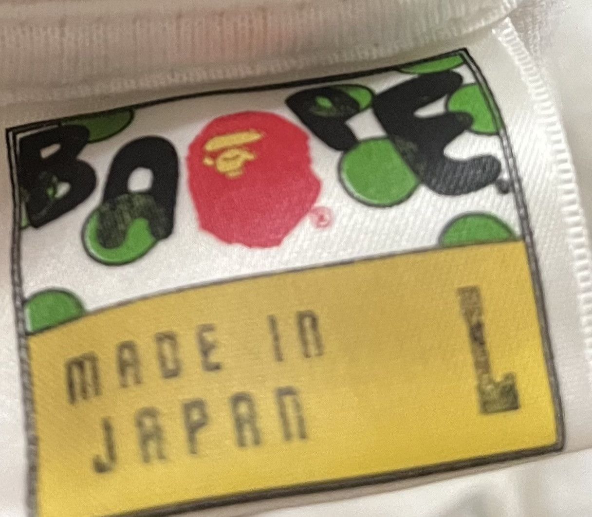 Bape Bape tee shirt Size US L / EU 52-54 / 3 - 4 Thumbnail