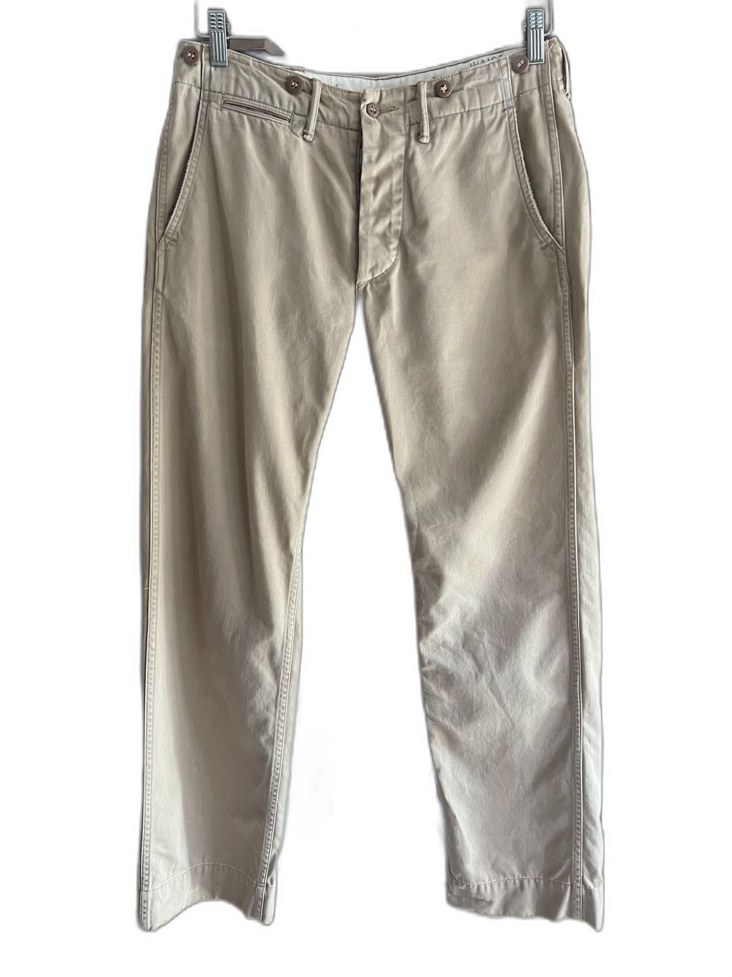 RRL Ralph Lauren RRL Double RL Khaki Officer Pants Size US 28 / EU 44 - 1 Thumbnail
