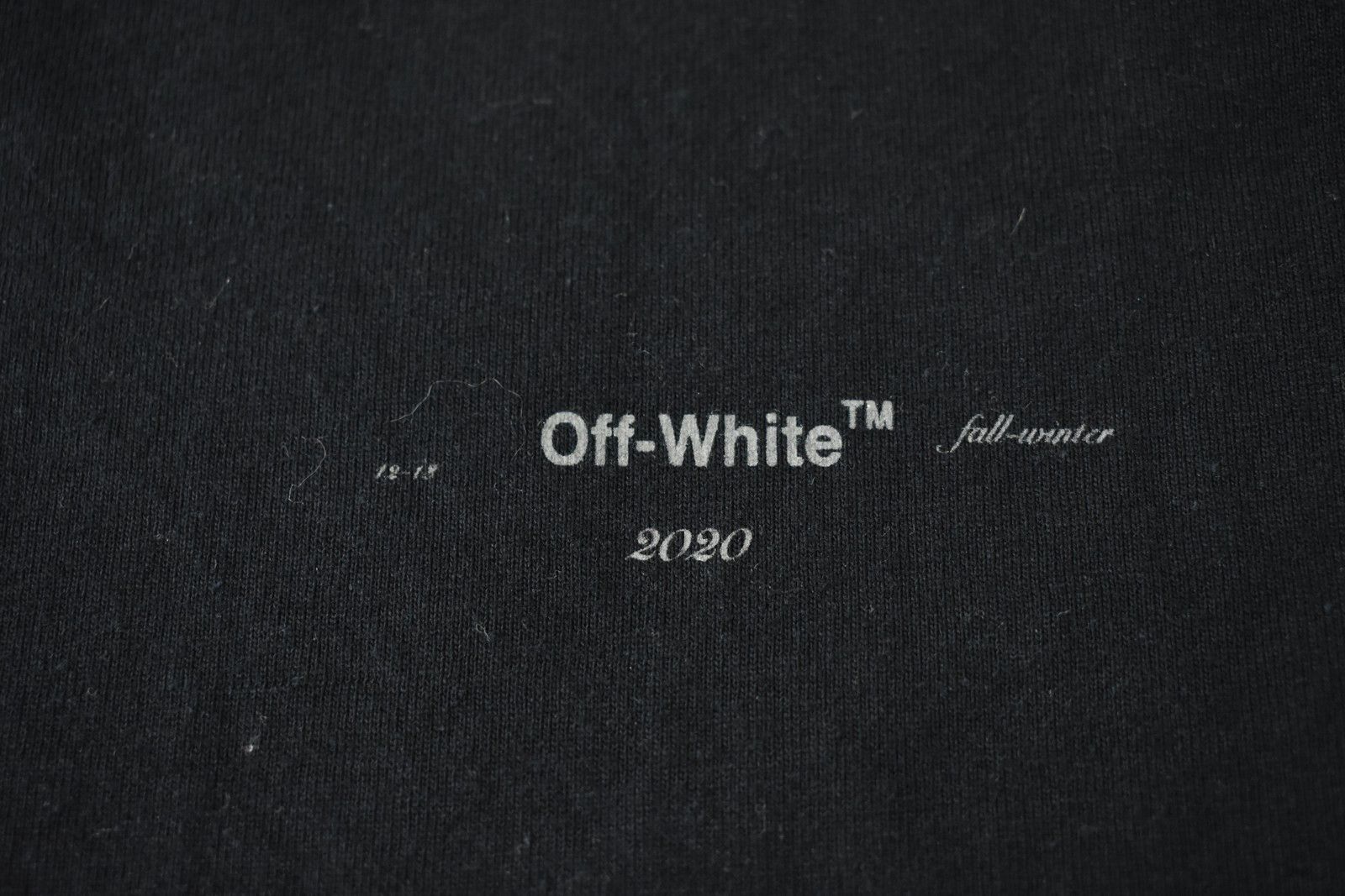 Off-White OFF-White black t-shirt 2019-20 VIRGIL Abloh size XXS Size US XXS / EU 40 - 6 Thumbnail