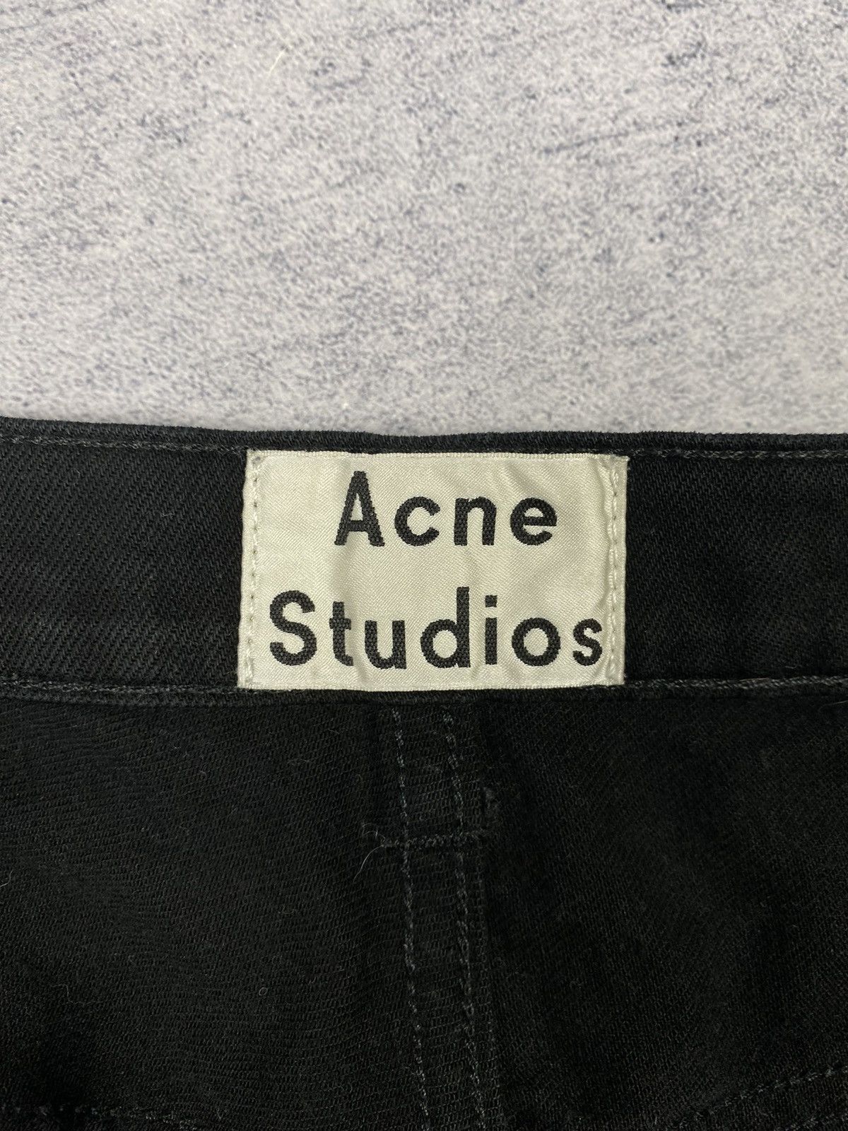 Acne Studios Acne Studios Town Stay Cash Jeans Black Size W34 L33 Size US 34 / EU 50 - 7 Thumbnail