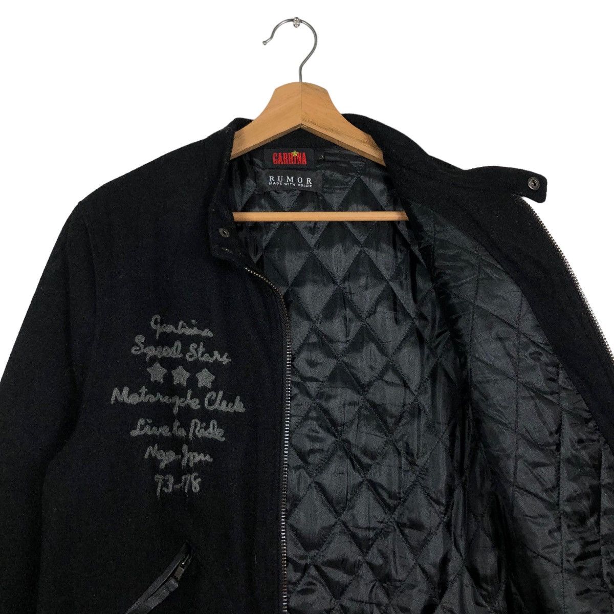 Hysteric Glamour 🔥90’s Vintage Biker Jacket Garhina Japan Punk Design Size US L / EU 52-54 / 3 - 9 Thumbnail