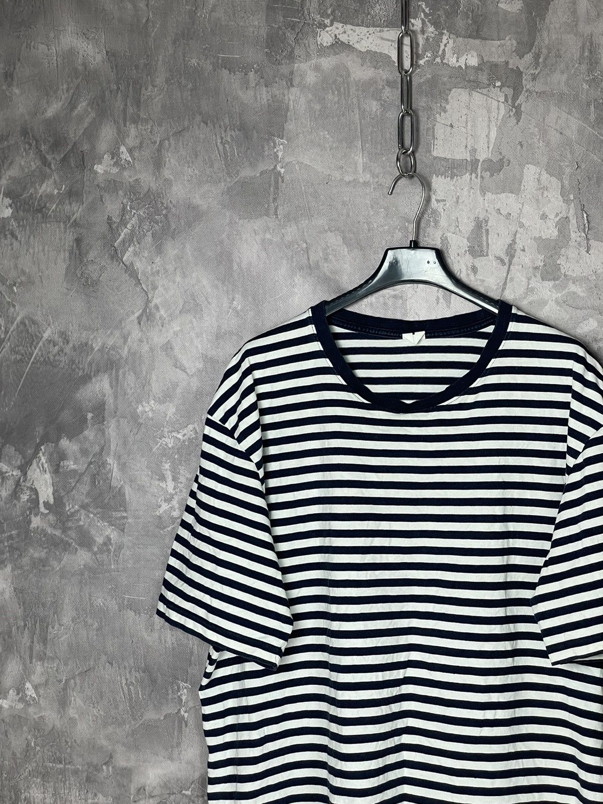 Arket × Hypebeast Arket Streetwear Black/White Striped cotton T-shirt Size US XL / EU 56 / 4 - 3 Thumbnail
