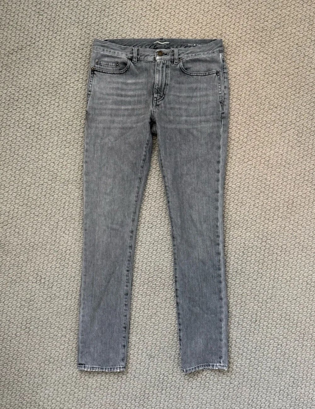 Saint Laurent Skinny Jeans Size 30 D02 Denim Hedi Slimane