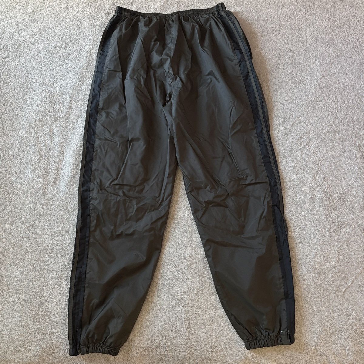 Adidas Black/Dark Green Adidas Track Sweatpants Size US 34 / EU 50 - 4 Thumbnail