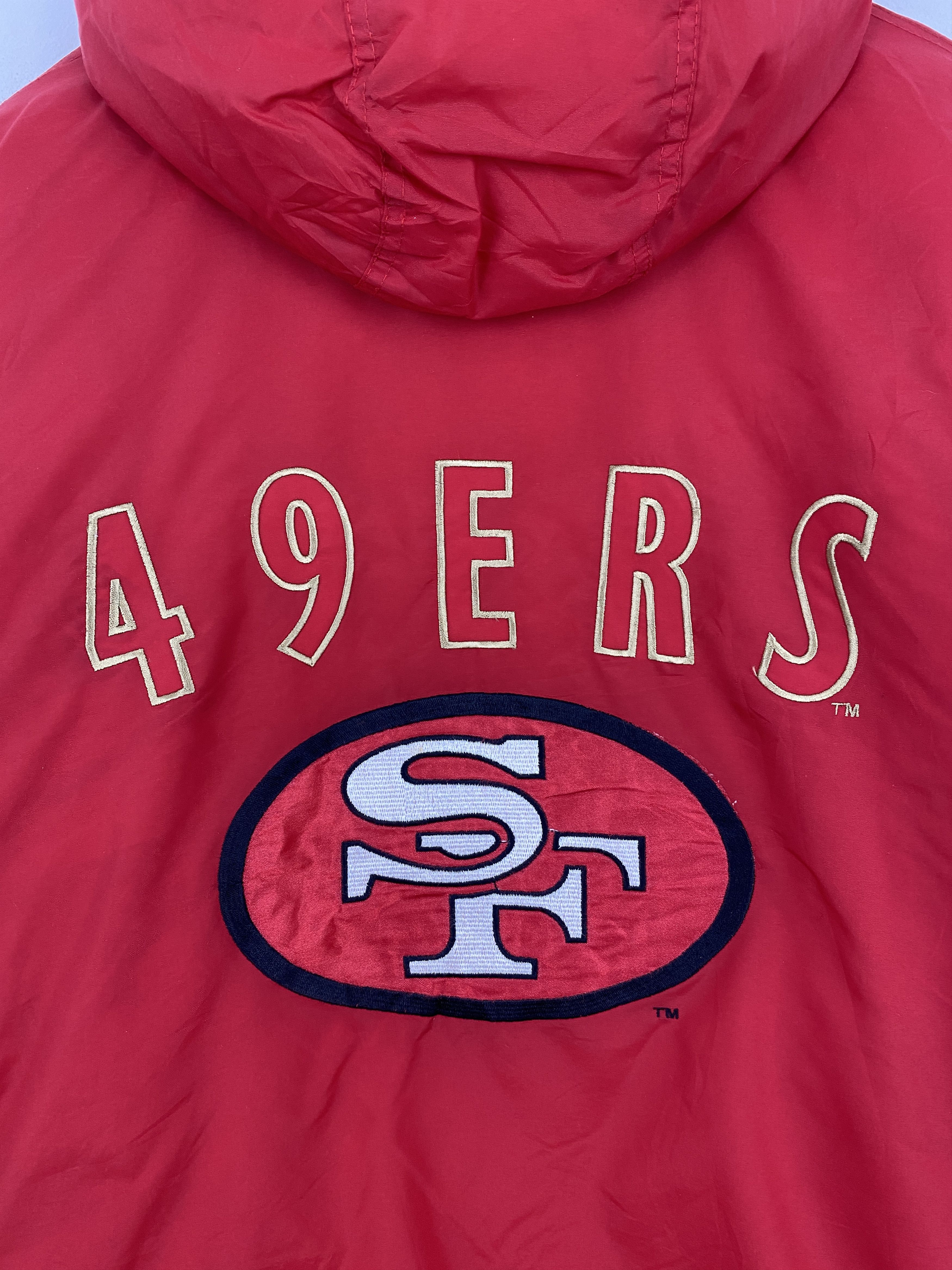 NFL Vintage 90s NFL San Fransisco 49ers Zipper Jacket J1931 Size US L / EU 52-54 / 3 - 6 Thumbnail