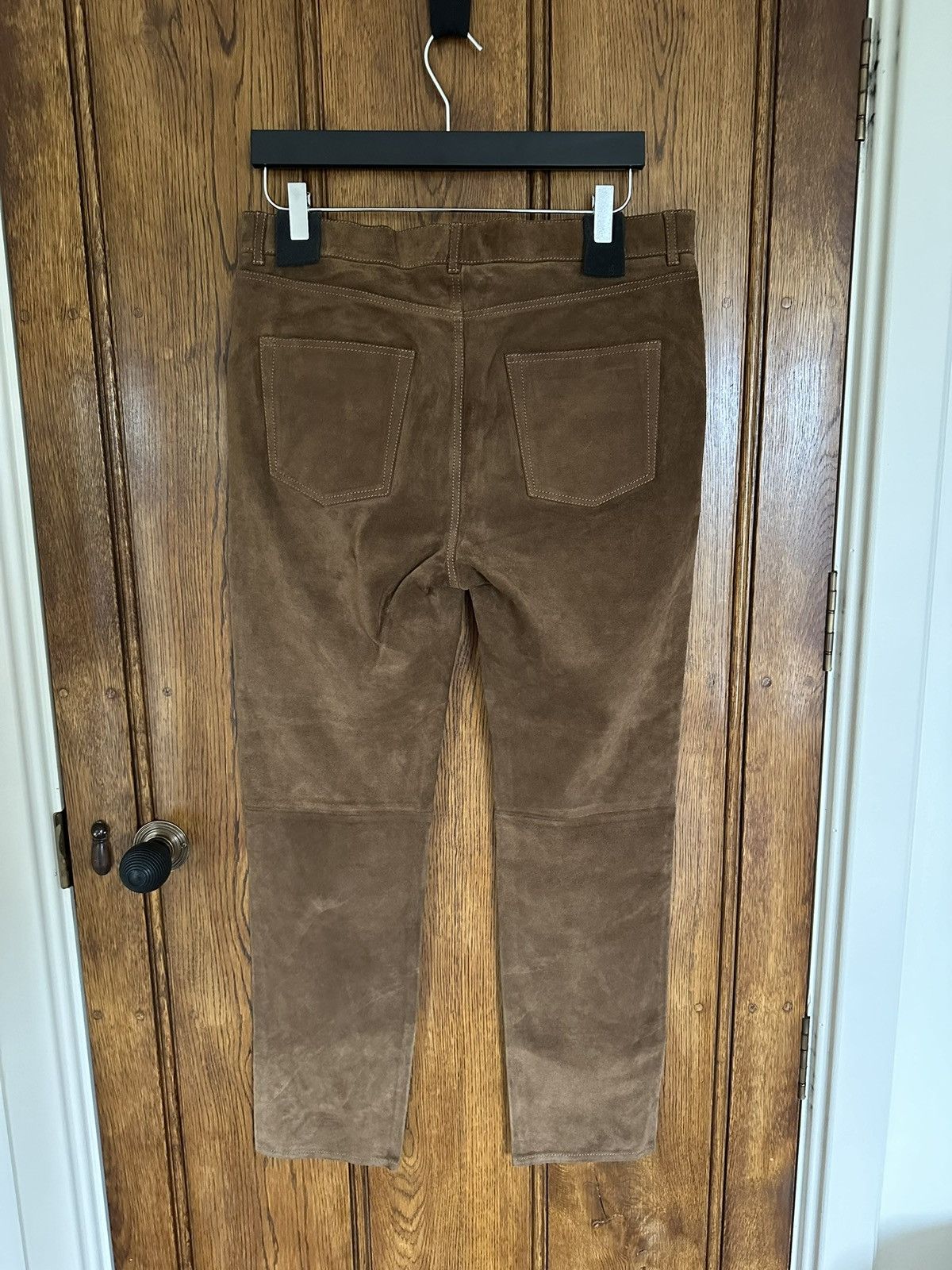 Saint Laurent Paris SS20 $3k+ 🤑 Saint Laurent suede leather pants trousers Size US 30 / EU 46 - 17 Thumbnail