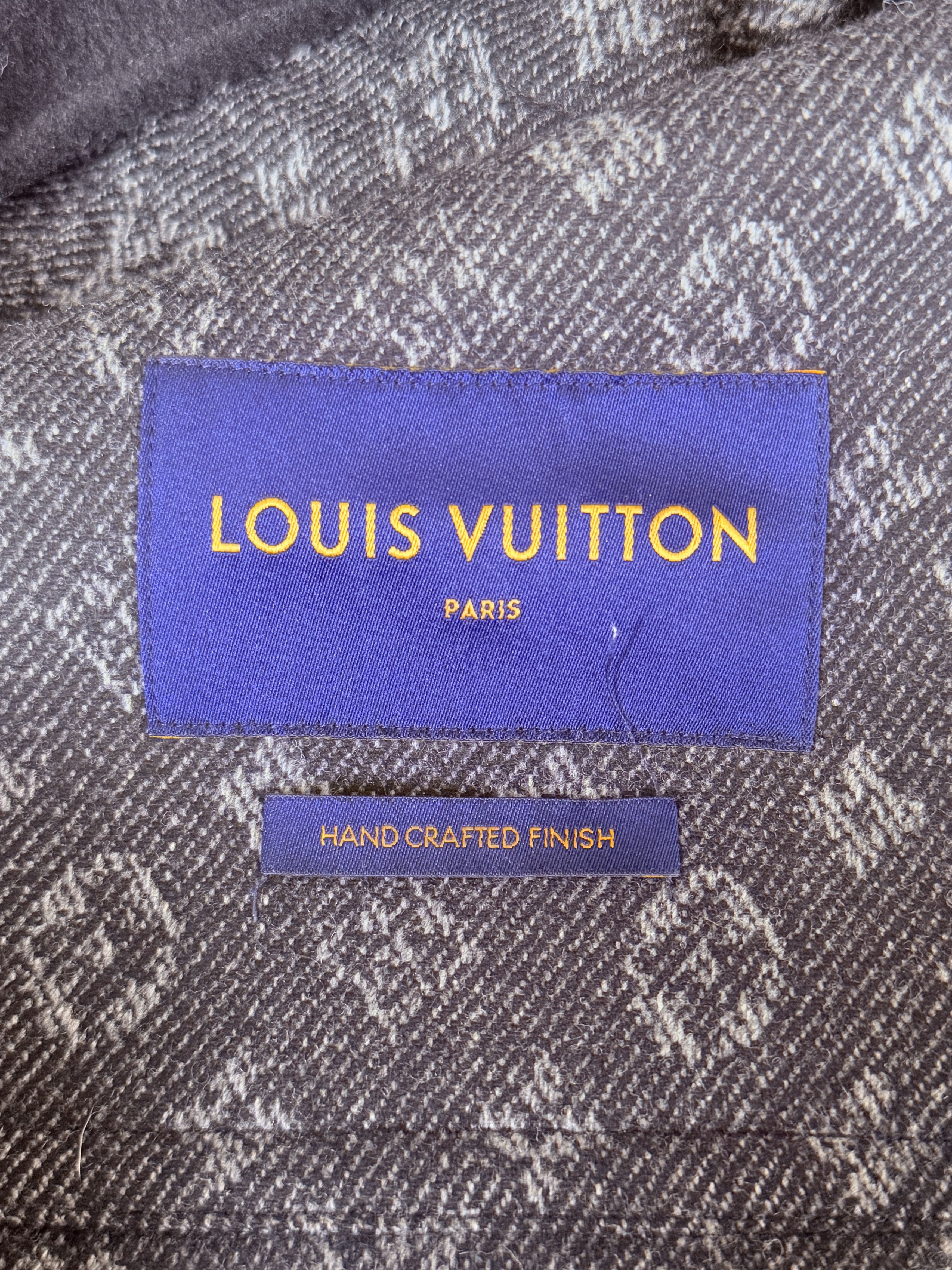 Louis Vuitton Louis Vuitton Black Wool Peacoat Size US M / EU 48-50 / 2 - 3 Thumbnail