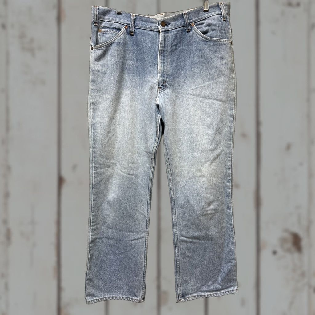 JCPenney VINTAGE JC Penney Jeans 38x32 Denim Blue Light wash 5-Pocket Relaxed Mens Jeans Size US 38 / EU 54 - 1 Thumbnail