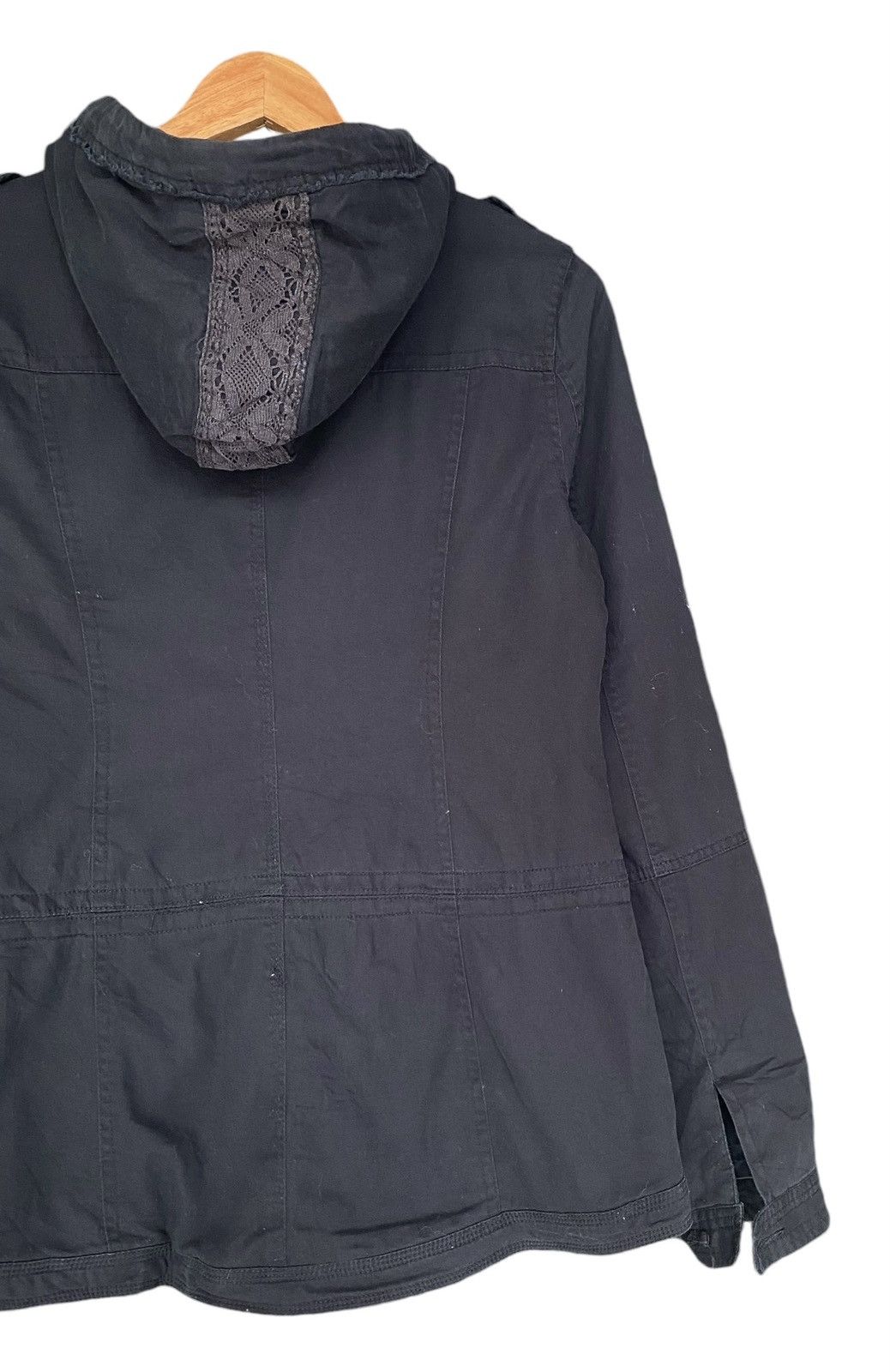 If Only Was True Black ROXY Hoodie Jacket Zipper Size US M / EU 48-50 / 2 - 9 Thumbnail