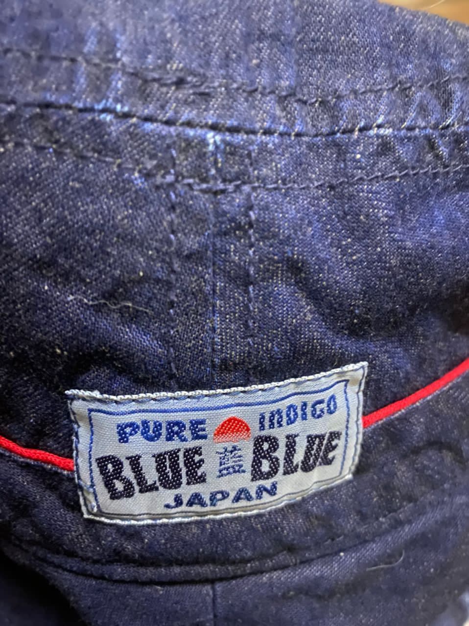 Blue Blue Japan × Japanese Brand 🔥RARE🔥Blue blue japan pure indigo reversible bucket hats Size ONE SIZE - 8 Thumbnail