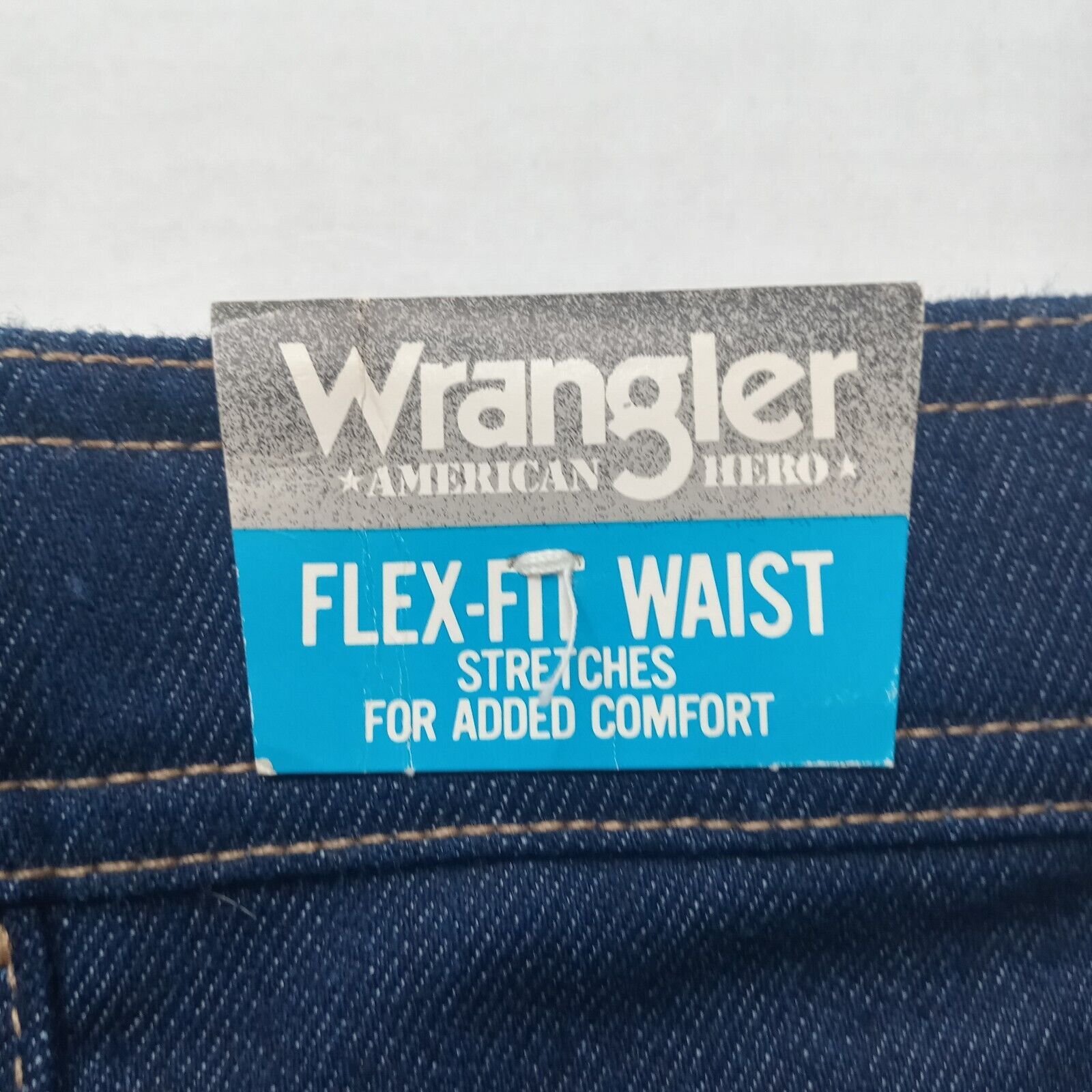 Wrangler Vintage Wrangler Flex Fit Jeans Men's 40x34 Blue Made In USA Size US 40 / EU 56 - 8 Thumbnail