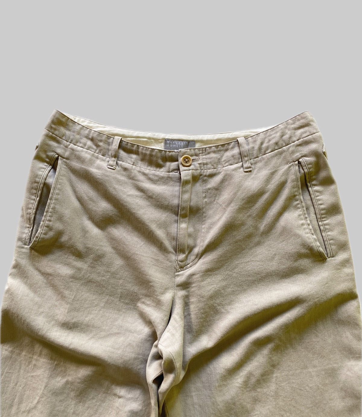 Margaret Howell Vintage Margaret Howell Herringbone Military Pants Size 30" / US 8 / IT 44 - 2 Thumbnail