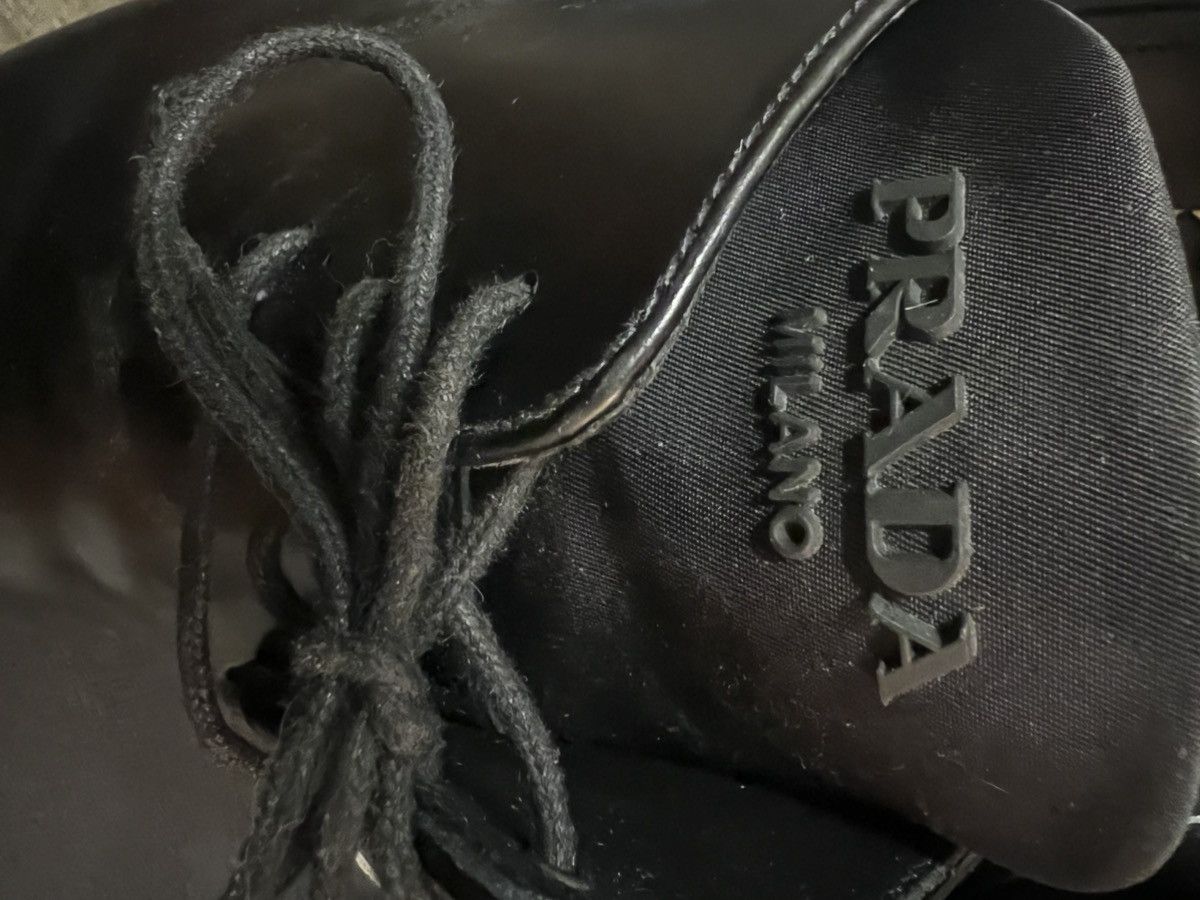 Prada Mens Black Prada Dress Shoe Size US 8.5 / EU 41-42 - 11 Thumbnail