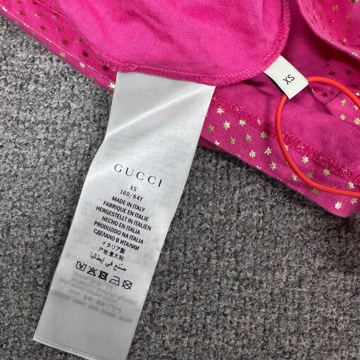 Gucci Gucci polka dot gold label short sleeve tee XS 99 new Size XS / US 0-2 / IT 36-38 - 6 Thumbnail