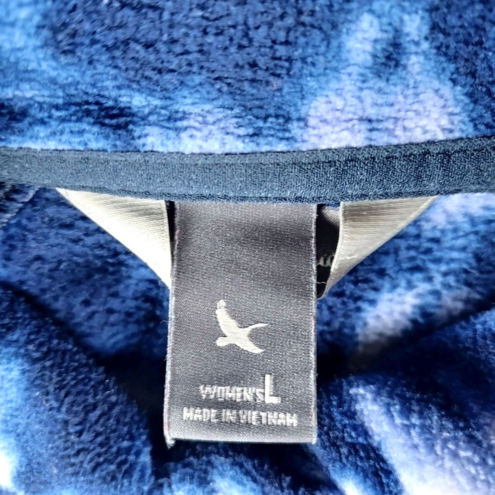 Eddie Bauer Eddie Bauer Womens Sweatshirt Tie Dye Fleece Pullover 1/4 Zip Blue White Small Regular Mens Women Girls None Size S / US 4 / IT 40 - 5 Thumbnail