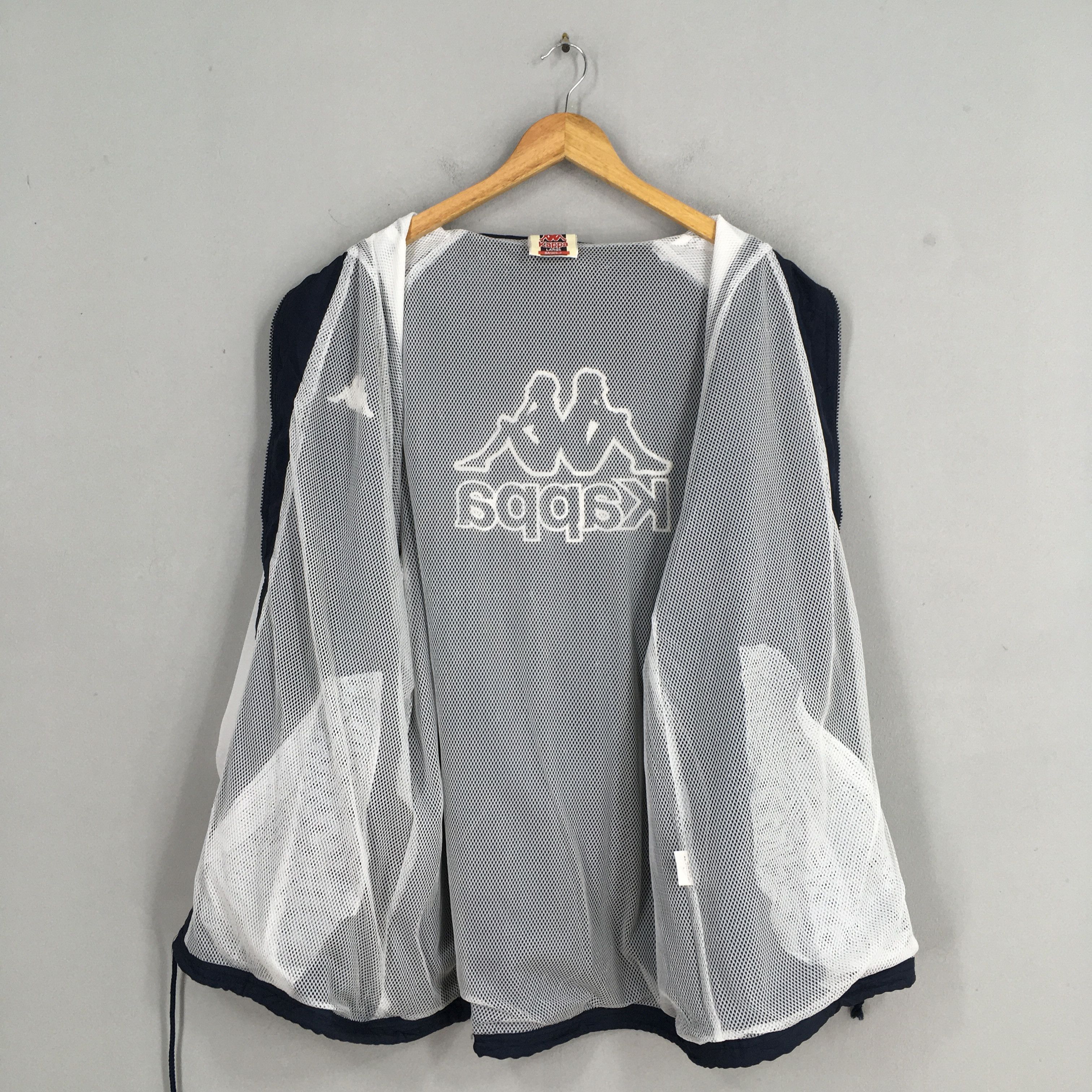 Kappa Vintage Kappa Sport Italia Blue Jacket Windbreaker Large Size US L / EU 52-54 / 3 - 12 Thumbnail