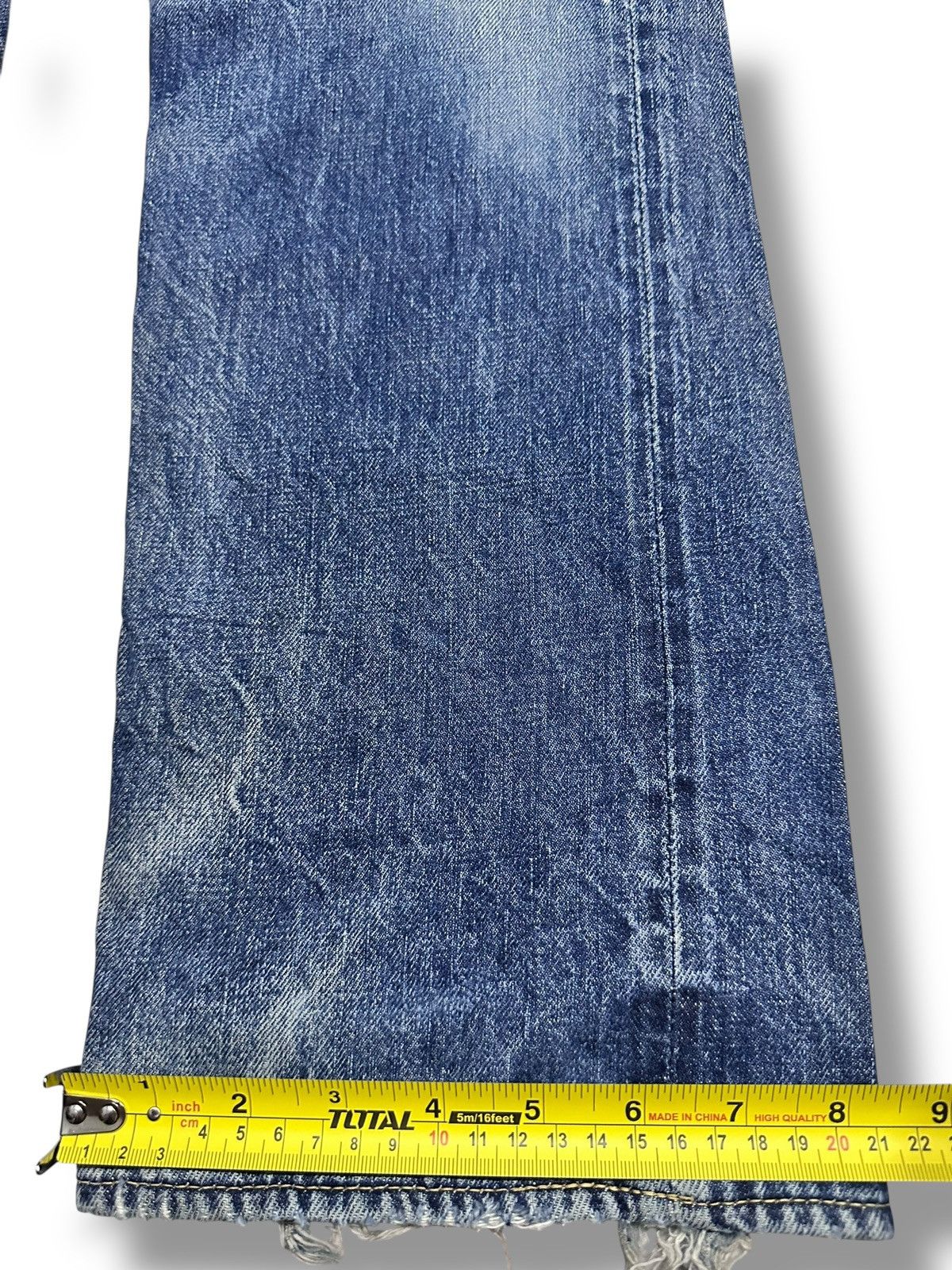 Skull Jeans by an Alchemist Rare SKULL Jeans By An Alchemist Selvedged 5002xx Distressed Size US 28 / EU 44 - 18 Thumbnail