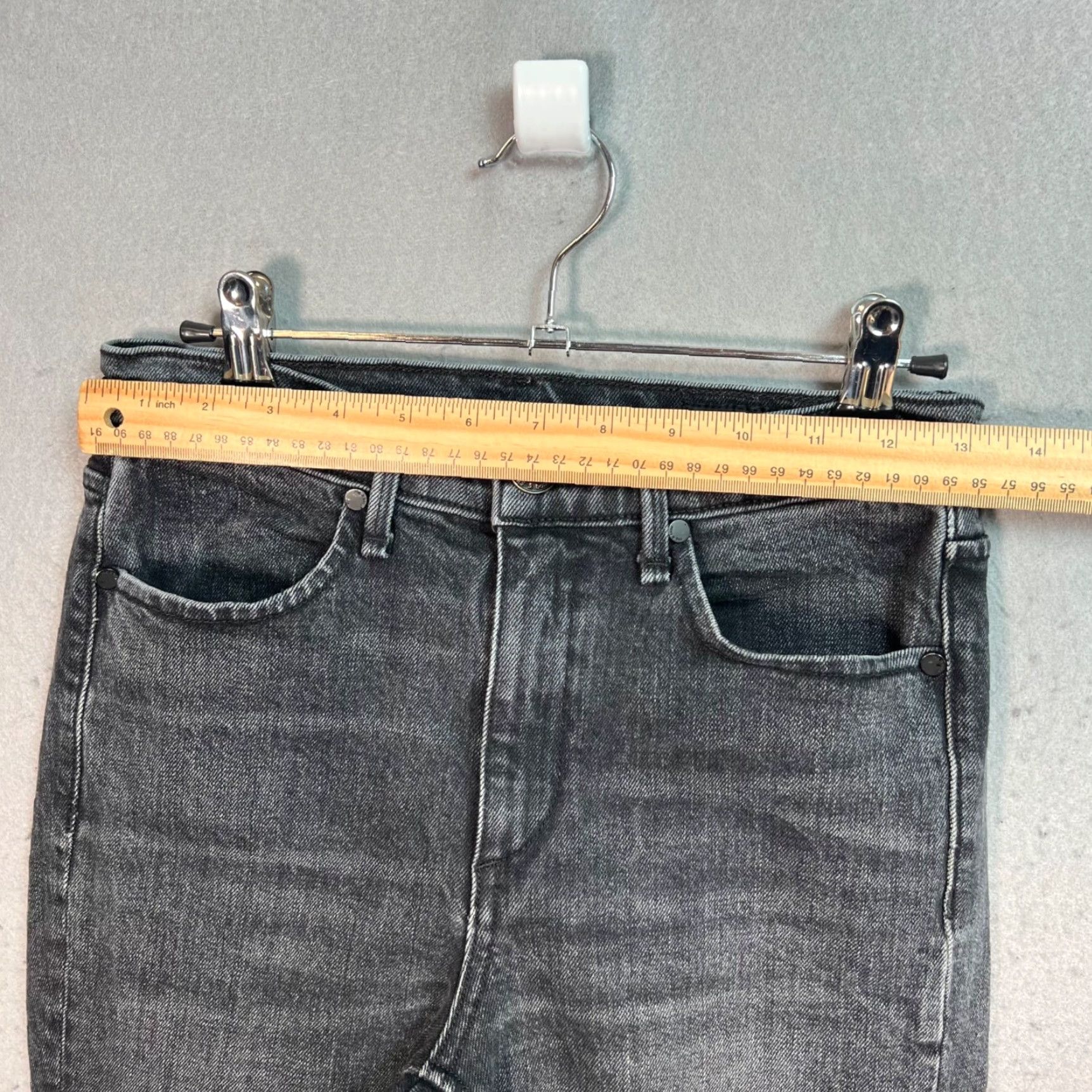 Rag & Bone Rag & Bone Jeans - Denim - Women's Skinny Jeans - Size 25 - Gray - Mid Rise - 25-Inseam - Cotton Blend - Regular - Vintage/Used 8/10 - Womens Size 42" / US 20 - 6 Thumbnail