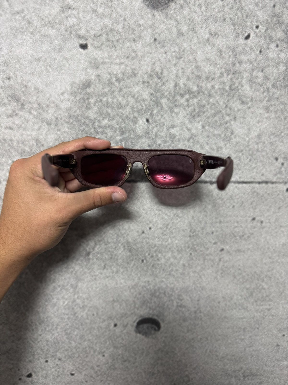 Ferrari Ferrari FH2010Q Sunglasses Brown Size ONE SIZE - 4 Thumbnail