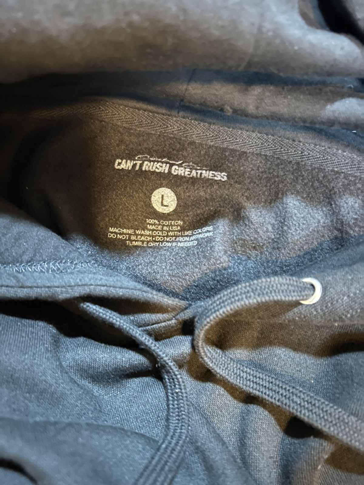 Band Tees Central Cee Can’t Rush Greatness NYC Black CRG Hoodie Large Size US L / EU 52-54 / 3 - 7 Thumbnail