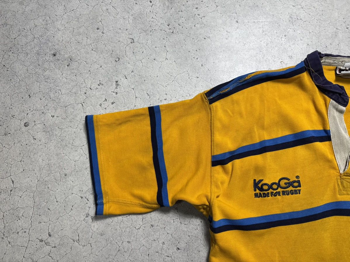 Vintage Kooga Trowbrigde Vintage Rugby Polo Shirt Jersey Size US L / EU 52-54 / 3 - 3 Thumbnail