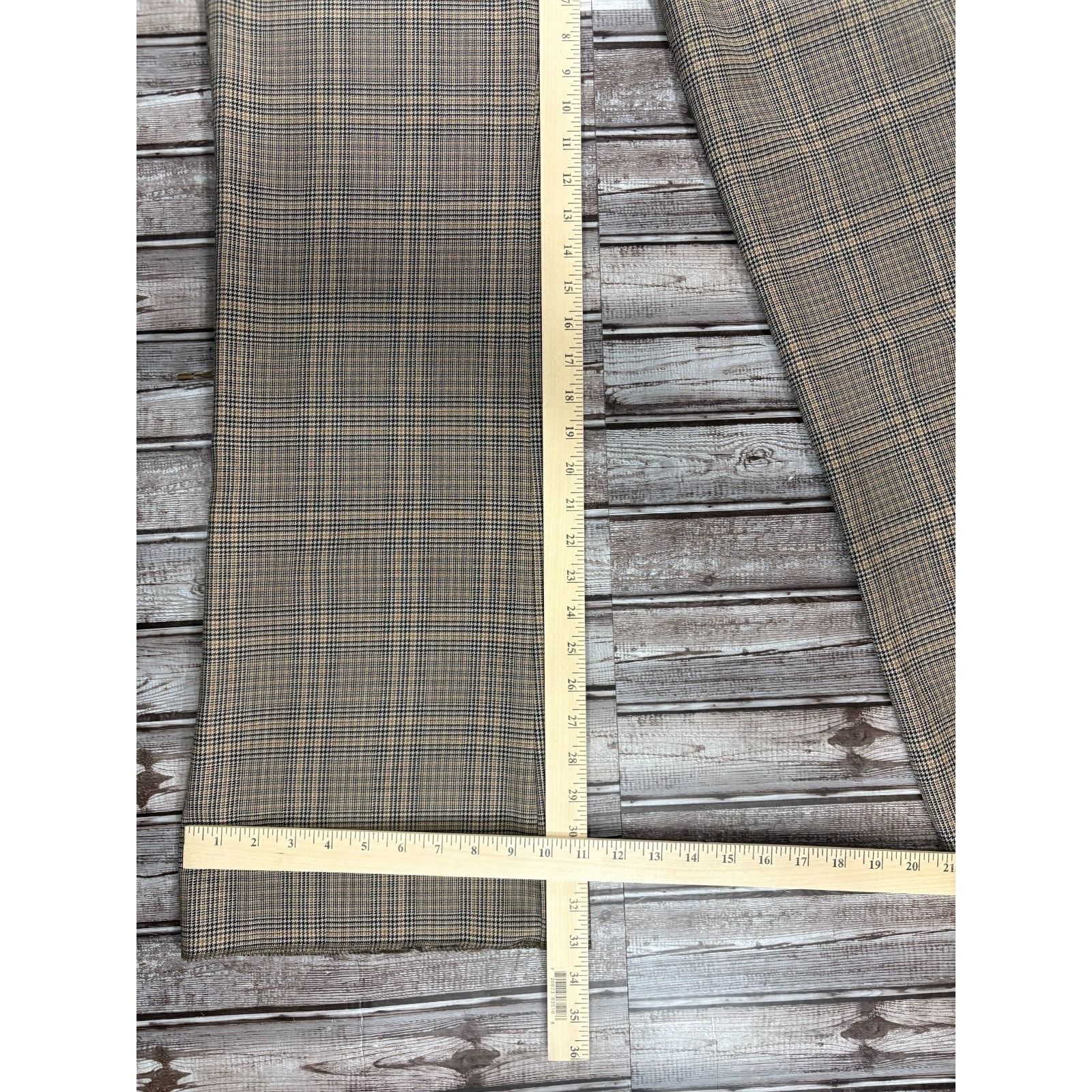 Celine Celine wool plaid wide legs pants size 48 30 US NWT Retail $ Size 30" / US 8 / IT 44 - 6 Thumbnail