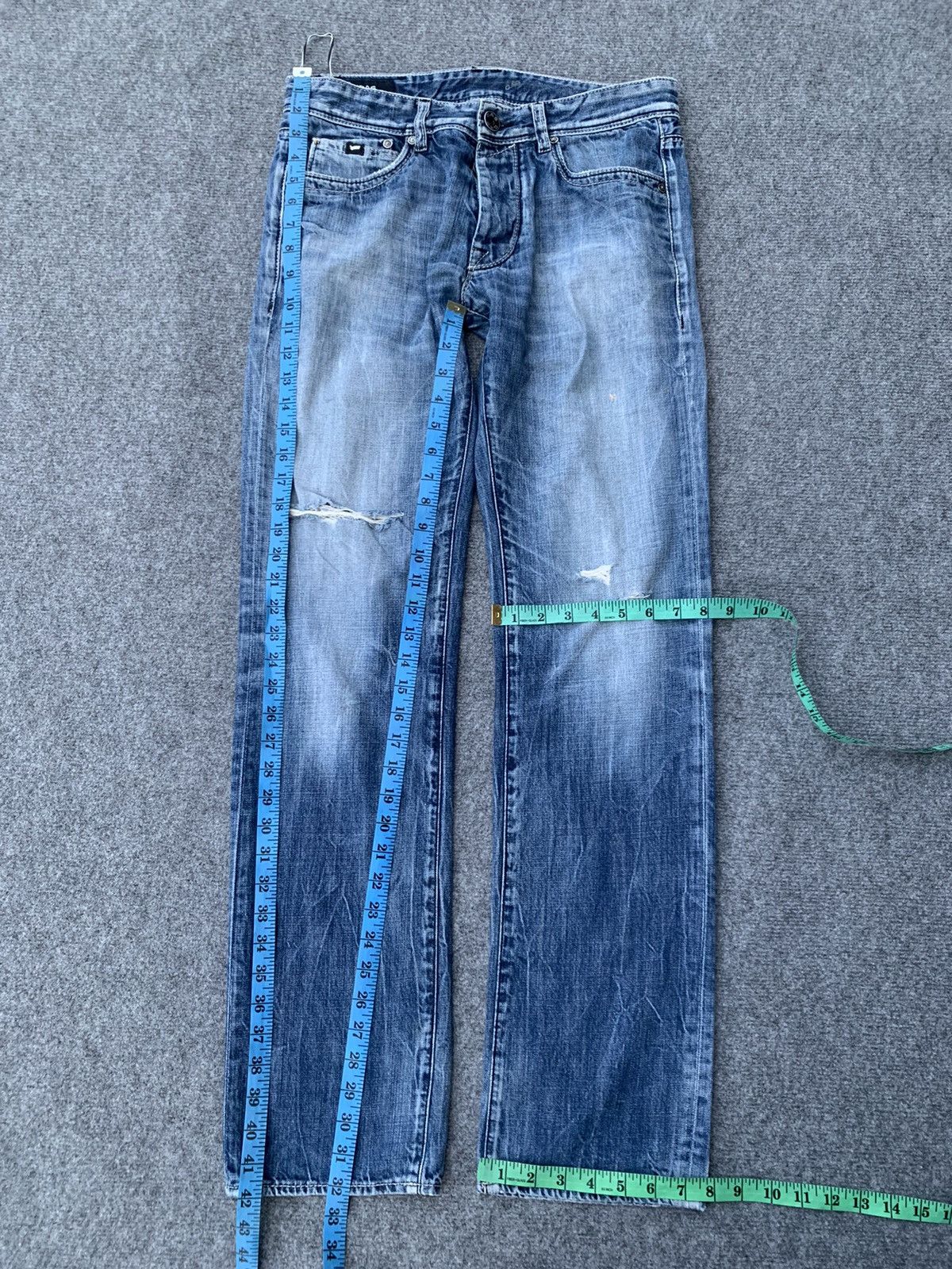 GAS Distressed Gas jeans.made in Italy Size US 32 / EU 48 - 4 Thumbnail