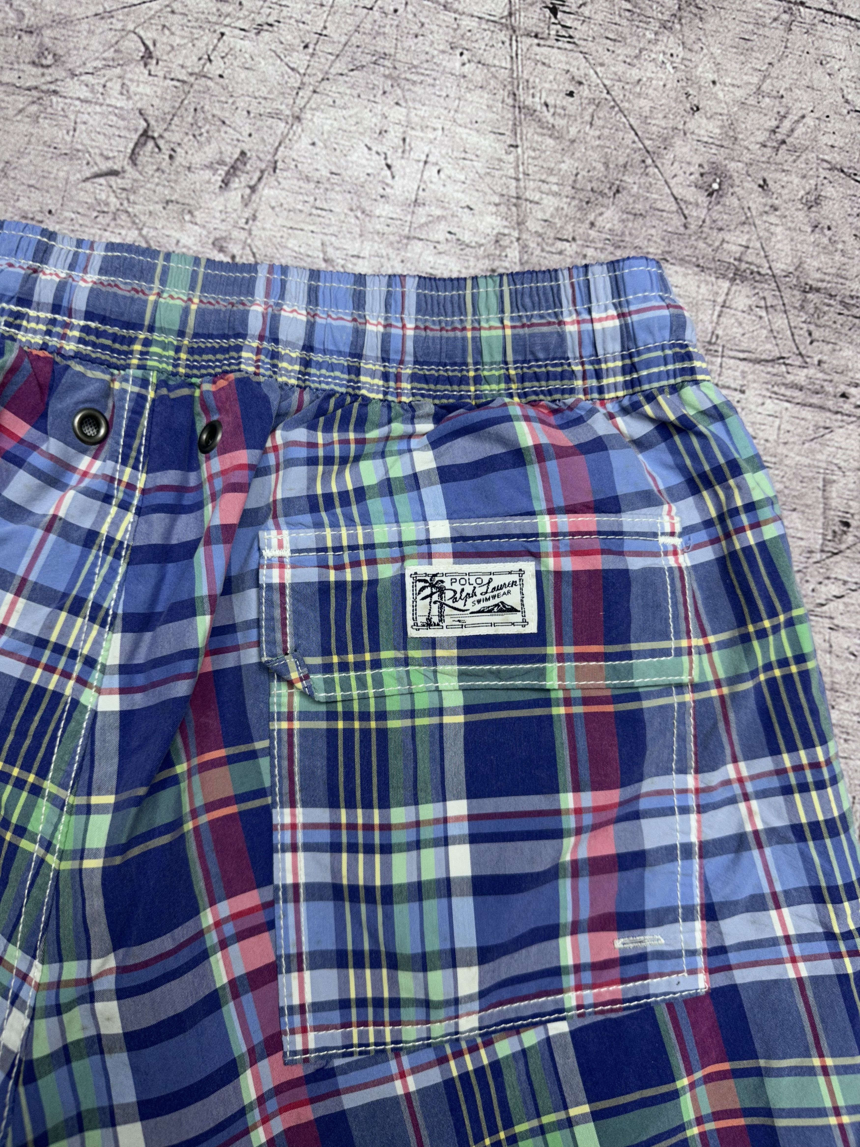 Polo Ralph Lauren Polo Ralph Lauren Mens Nylon-Cotton Swimming Shorts Size US 30 / EU 46 - 7 Thumbnail
