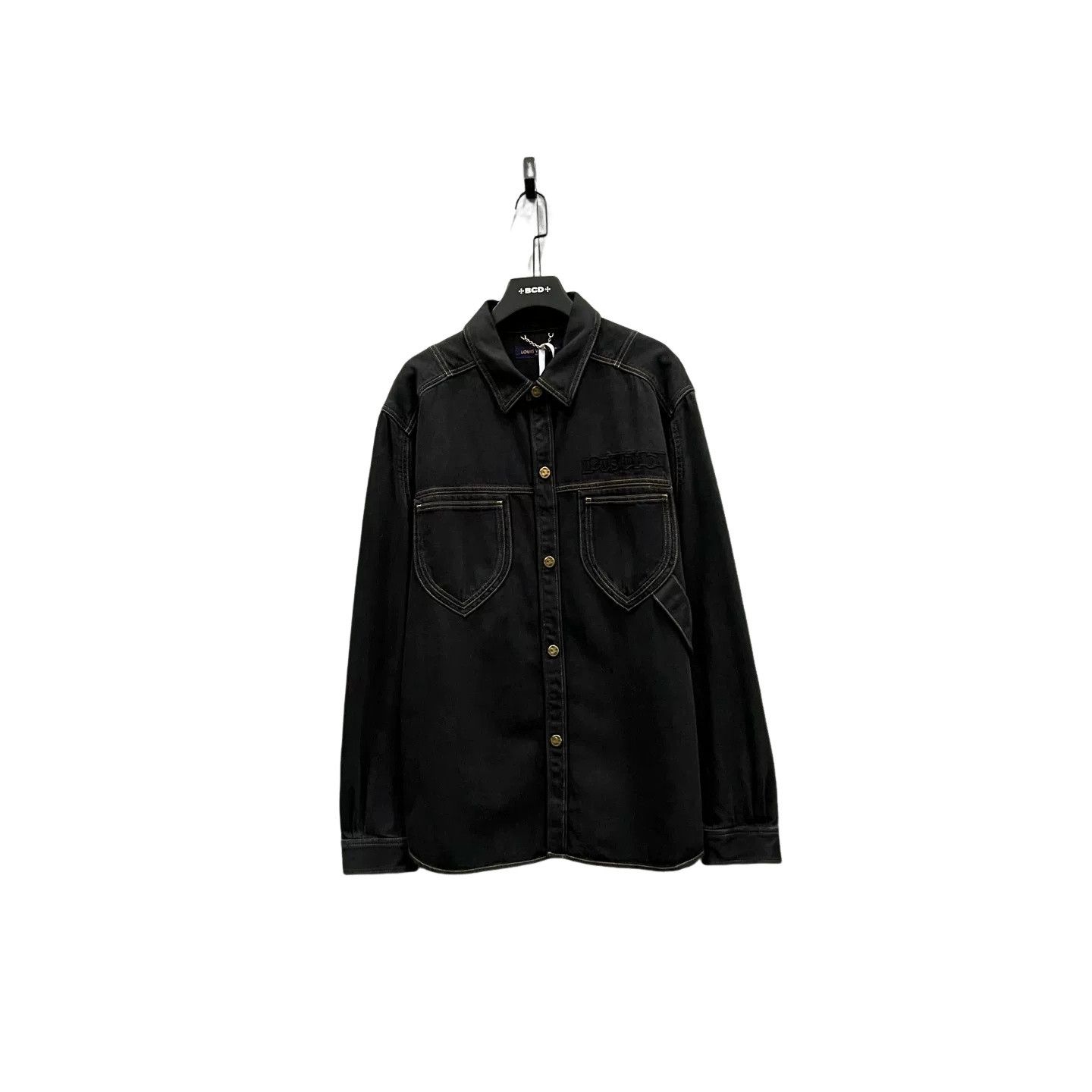 Louis Vuitton Louis Vuitton Distressed Denim Shirt Size XL Size US XL / EU 56 / 4 - 1 Thumbnail