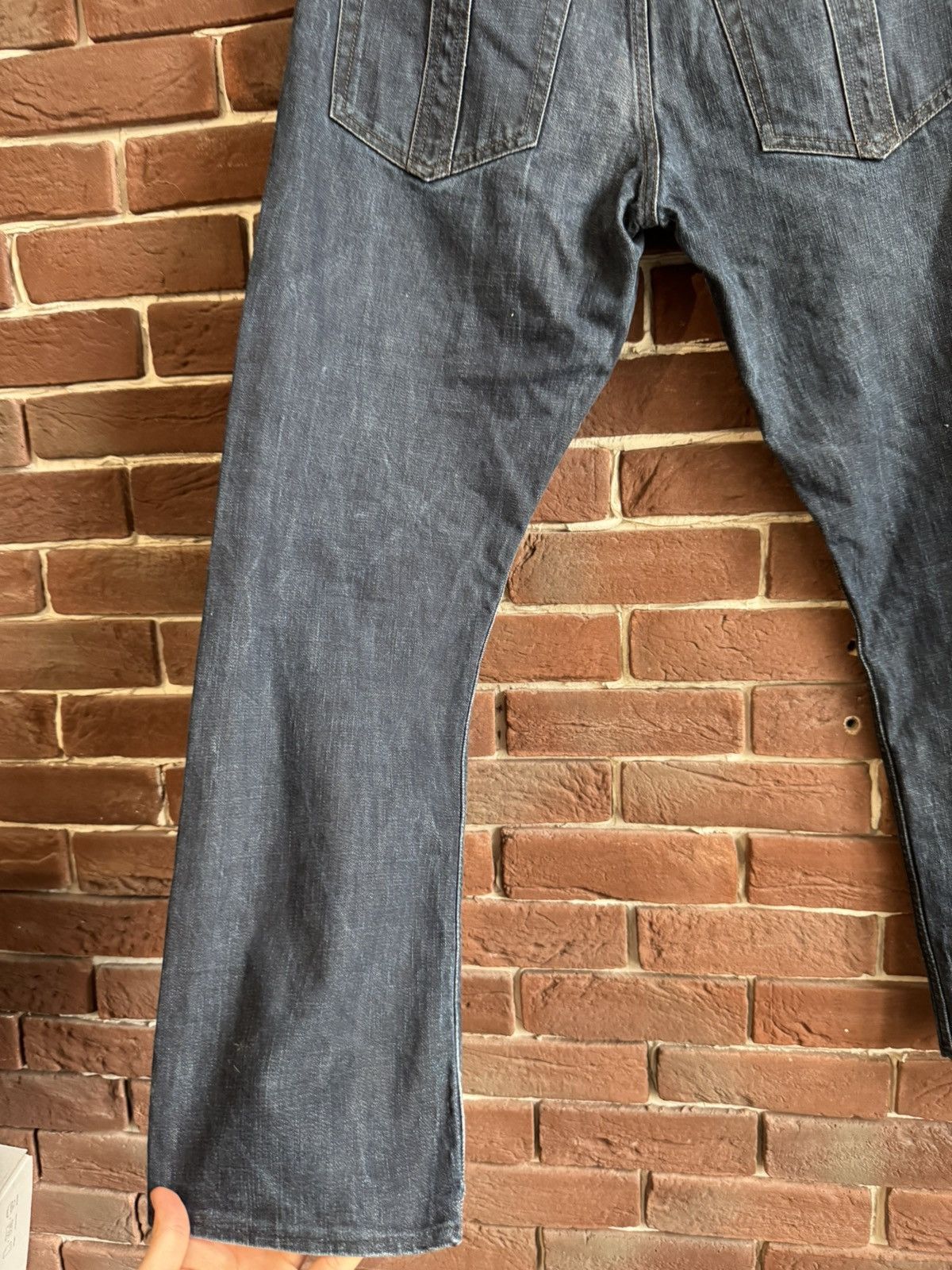 Burberry BURBERRY SWAINE Tapered Leg DENIM JEANS Pants 33x32 Blue Size US 33 - 10 Thumbnail