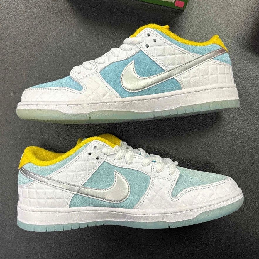 Nike Size 9 - Nike SB Dunk Low FTC Lagoon Pulse DH7687-400 Size US 9 / EU 42 - 2 Thumbnail