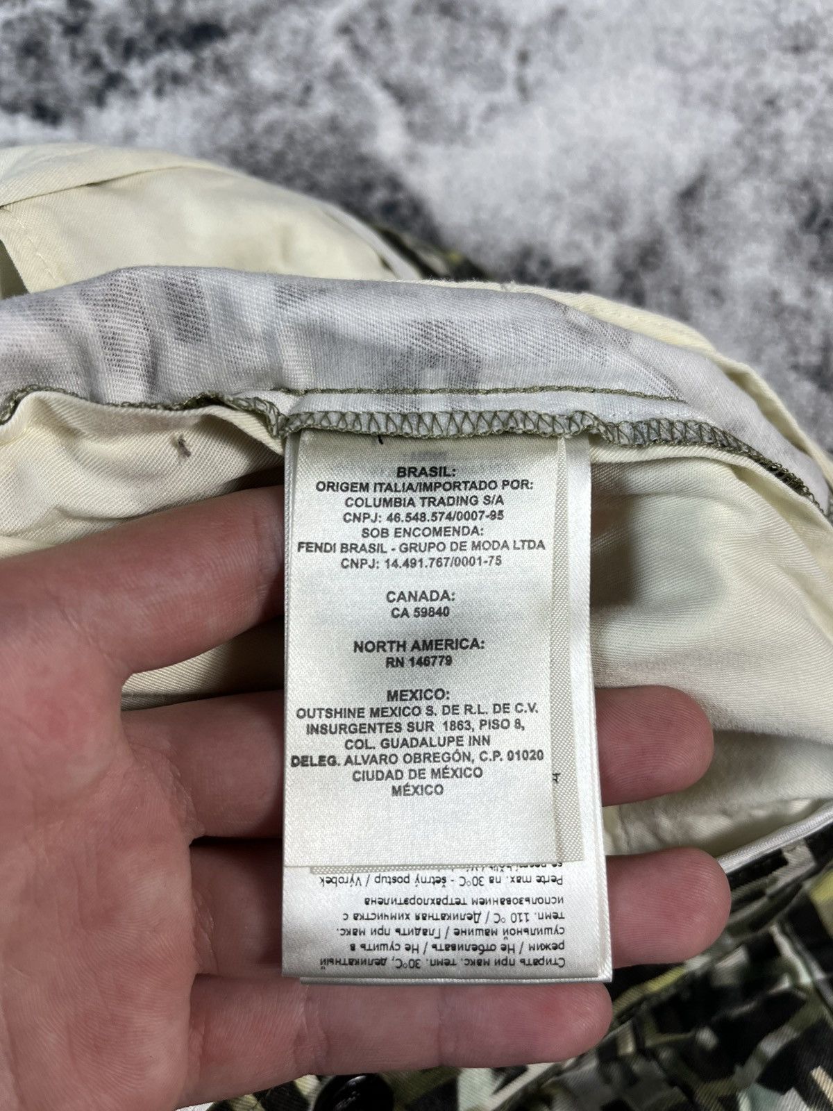 Fendi Fendi FF Monogram Shorts Green 48 Italy Size US 34 / EU 50 - 17 Thumbnail