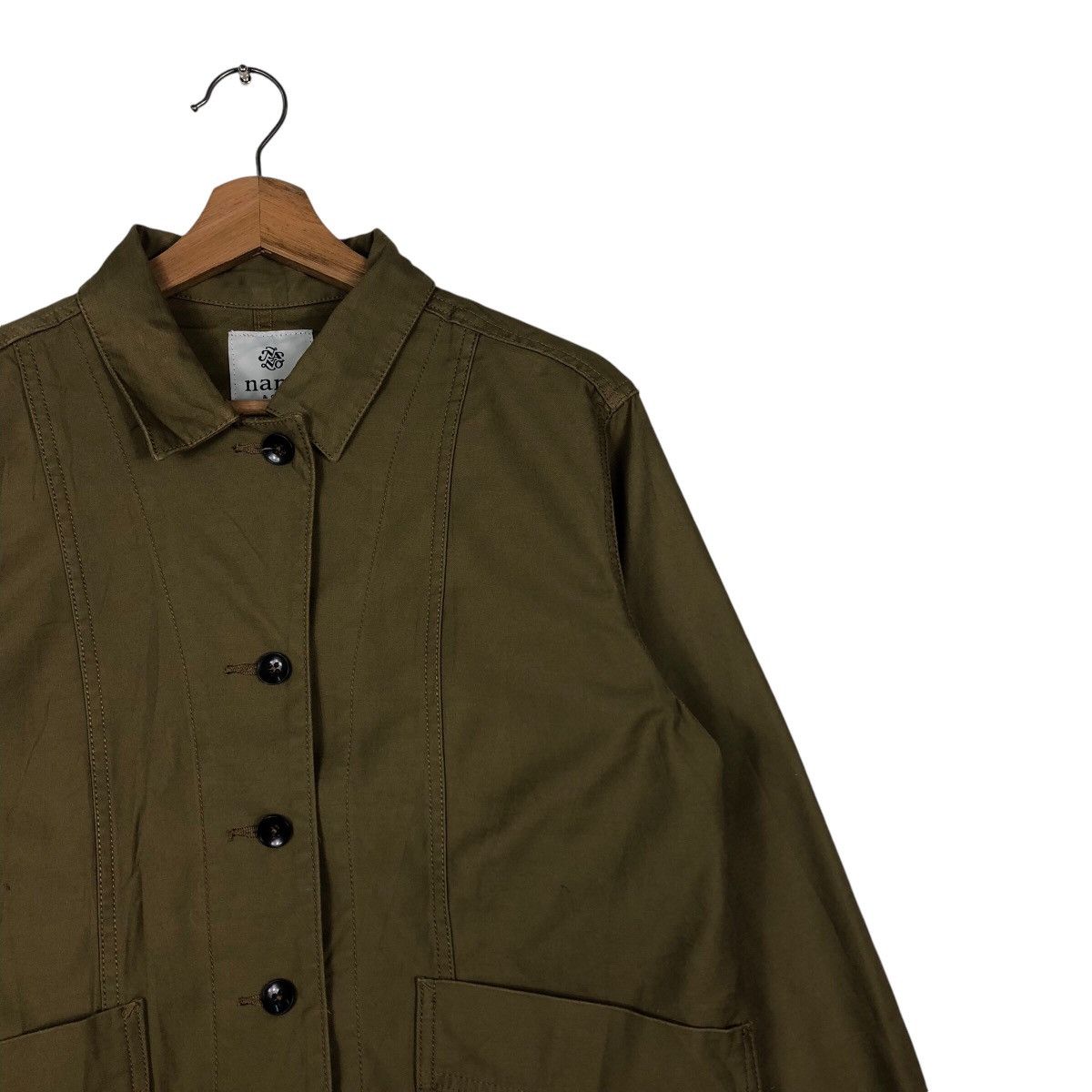 Japanese Brand 📌Vintage Chore Jacket Work Button Nano & Co Issey Miyake Size US M / EU 48-50 / 2 - 7 Thumbnail