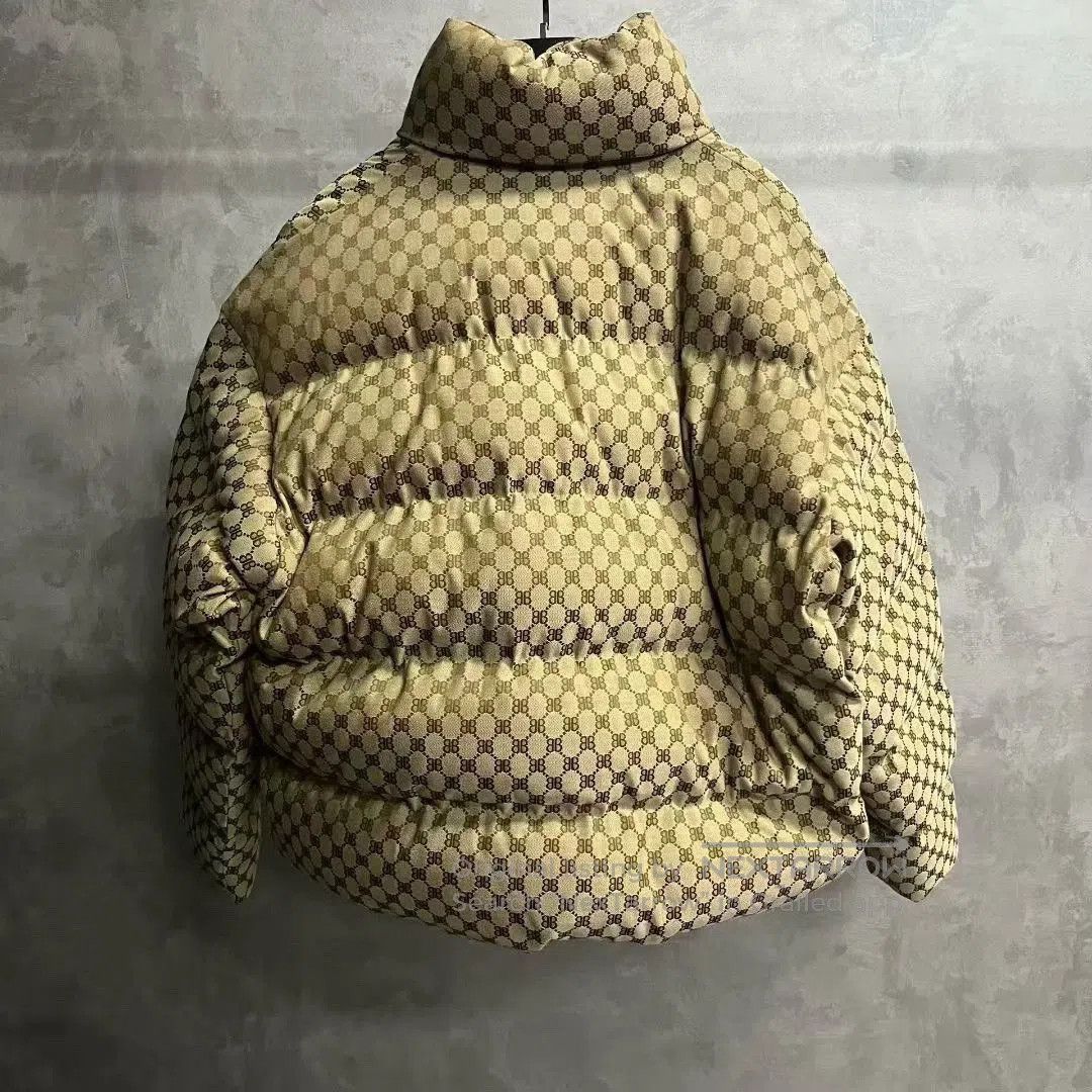 Balenciaga Balenciaga Khaki BB Logo Collaboration Jacket. Size US M / EU 48-50 / 2 - 2 Thumbnail