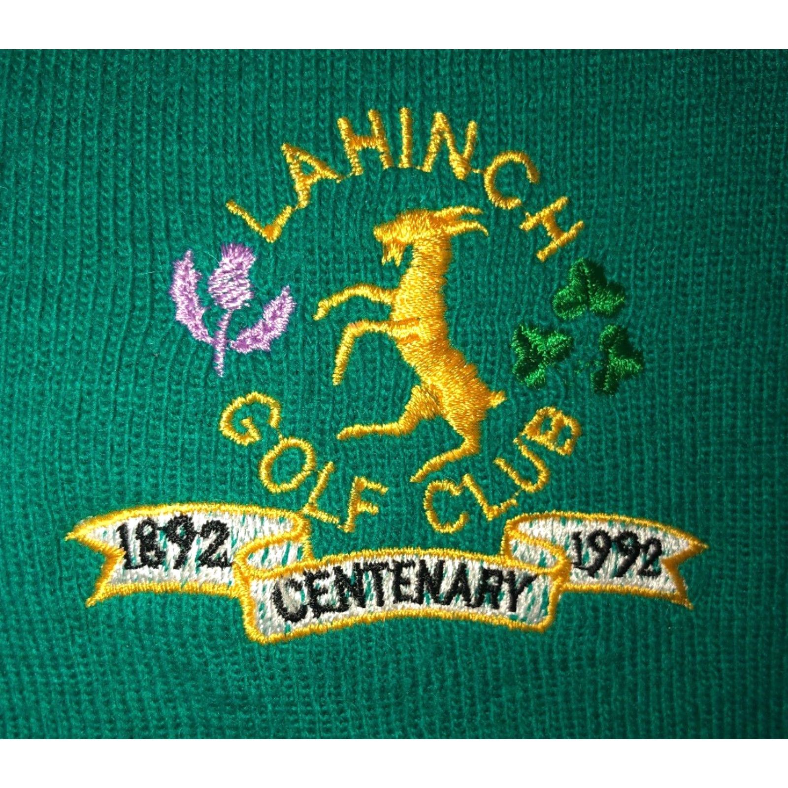 Vintage Kear Keoh Knitwear Mens Green Wool Acrylic V-Neck Sweater XXL Size Ireland Size US XXL / EU 58 / 5 - 3 Thumbnail