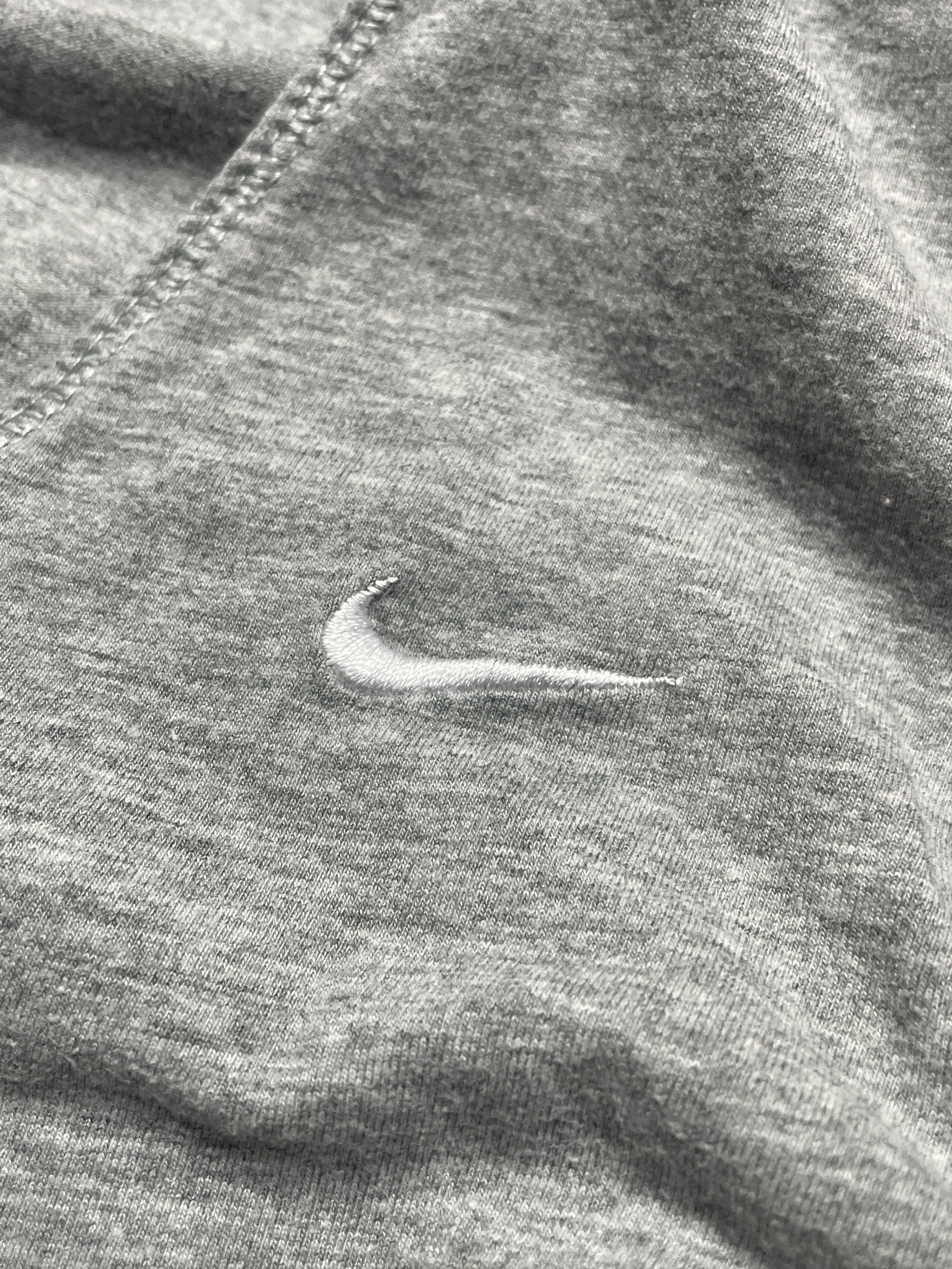 Nike 🔥RARE🔥Nike Vintage Late 00s Y2K Thin Hoodie Swoosh Size M / US 6-8 / IT 42-44 - 3 Thumbnail