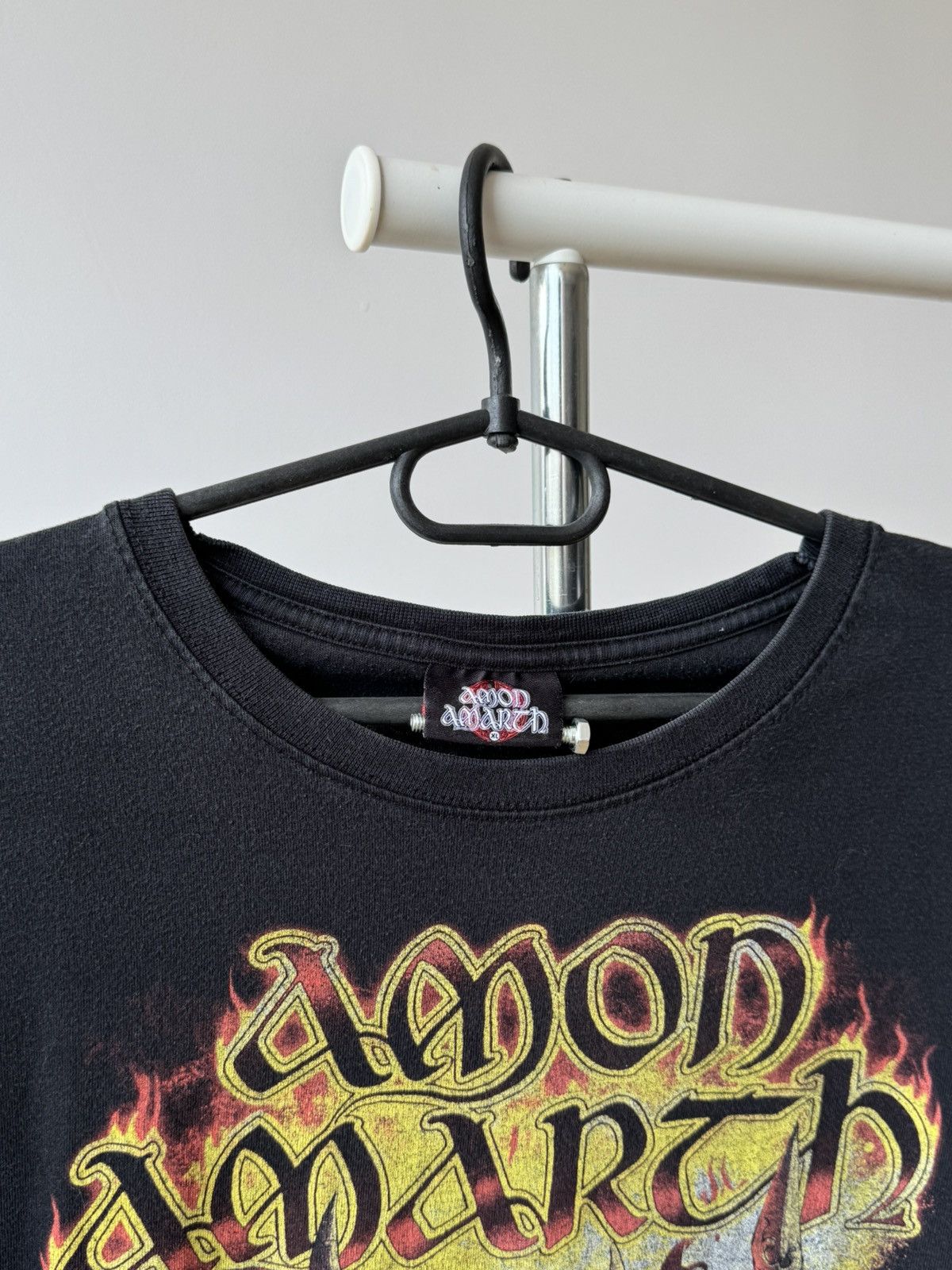 Band Tees Vintage Amon Amarth Oden Wants You Metal Band T-shirt Size US XL / EU 56 / 4 - 3 Thumbnail
