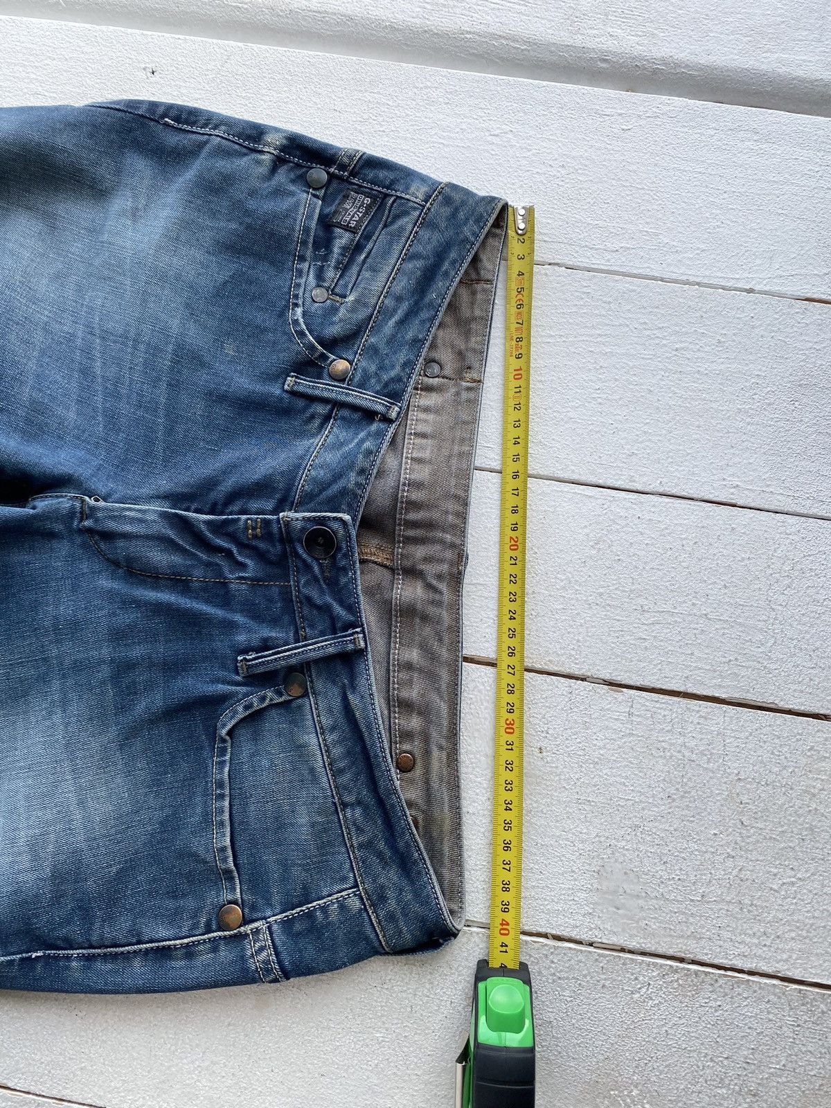 G-Star × Vintage 🔥G Star Raw Midge Straight Wom Opium Punk Blue Jeans Y2k Size 32" / US 10 / IT 46 - 10 Thumbnail