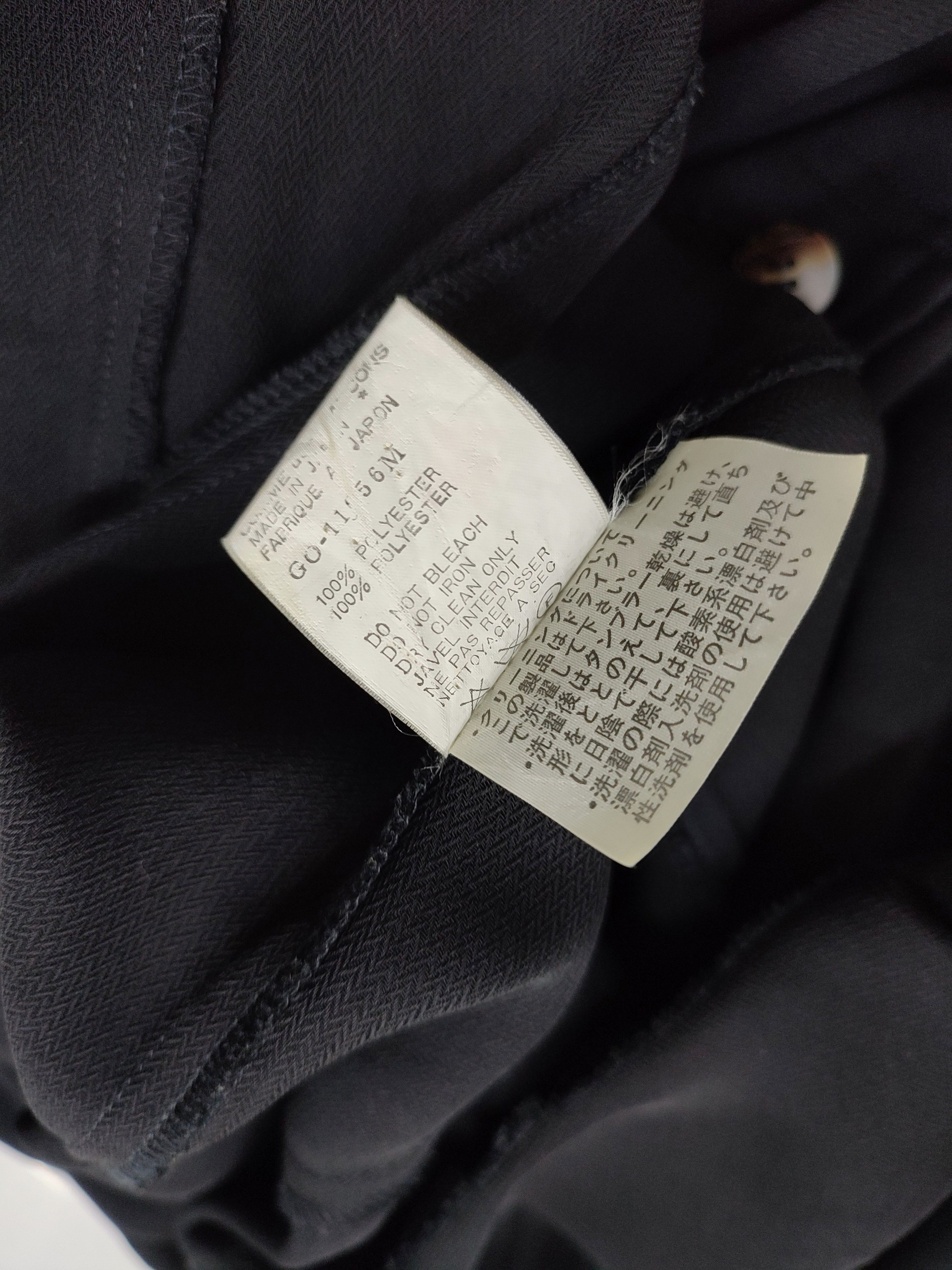 Comme des Garcons ARCHIVE📕90s CDG Drape & Knot Sculptural Asymmetric Dress Size M / US 6-8 / IT 42-44 - 9 Thumbnail