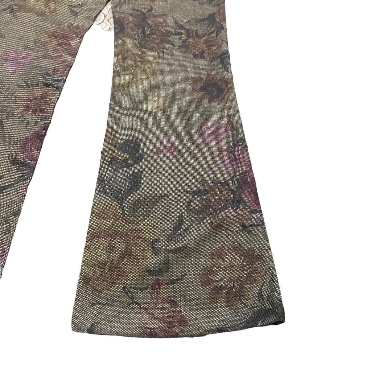 Tornado Mart Tornado Mart Floral Flare Jeans Size US 32 / EU 48 - 15 Thumbnail