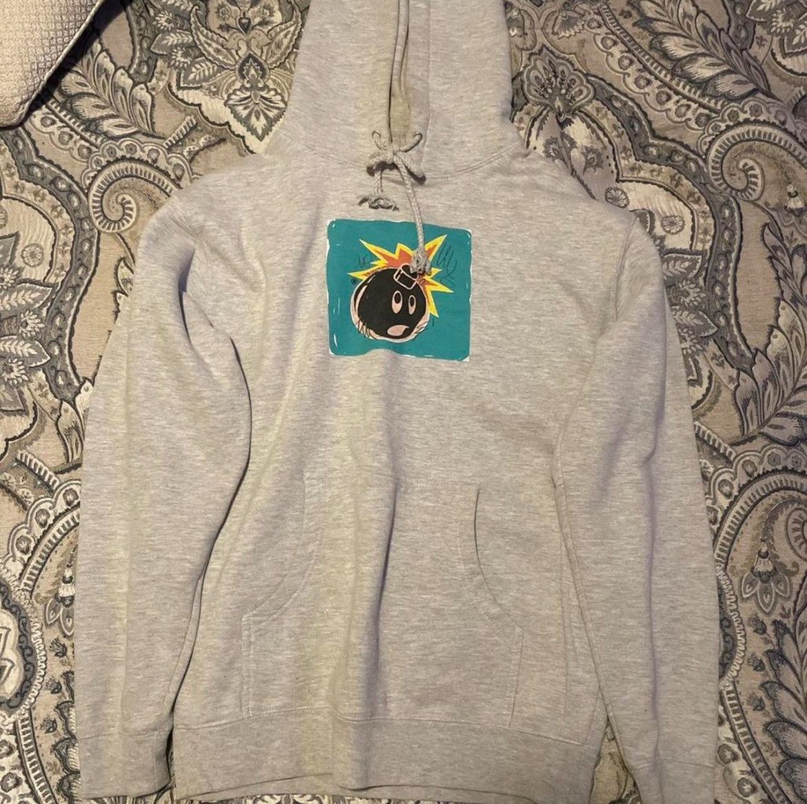 The Hundreds The Hundreds Grey Graphic hoodie Size US M / EU 48-50 / 2 - 1 Thumbnail