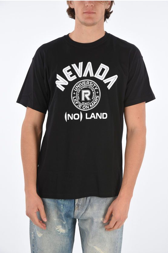 Raf Simons o1y0325 Logo Crewneck T-Shirt in Black Size US S / EU 44-46 / 1 - 1 Thumbnail