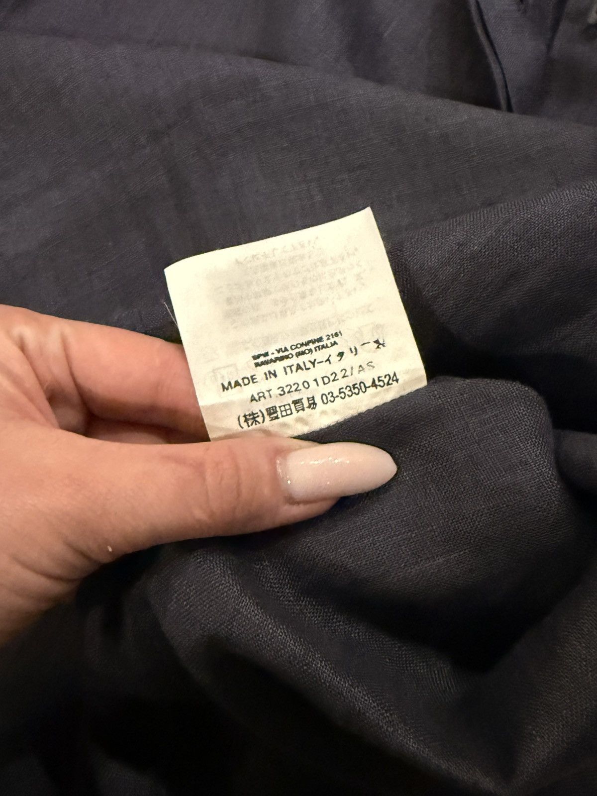 C.P. Company Vintage C.P. Company SS2000 Linen Sleeveless Shirt Top IT44 Size M / US 6-8 / IT 42-44 - 6 Thumbnail