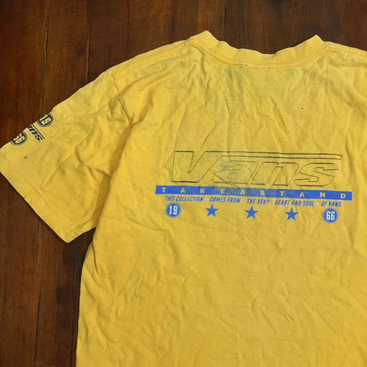 Vintage Vintage vans tee Size US M / EU 48-50 / 2 - 2 Thumbnail