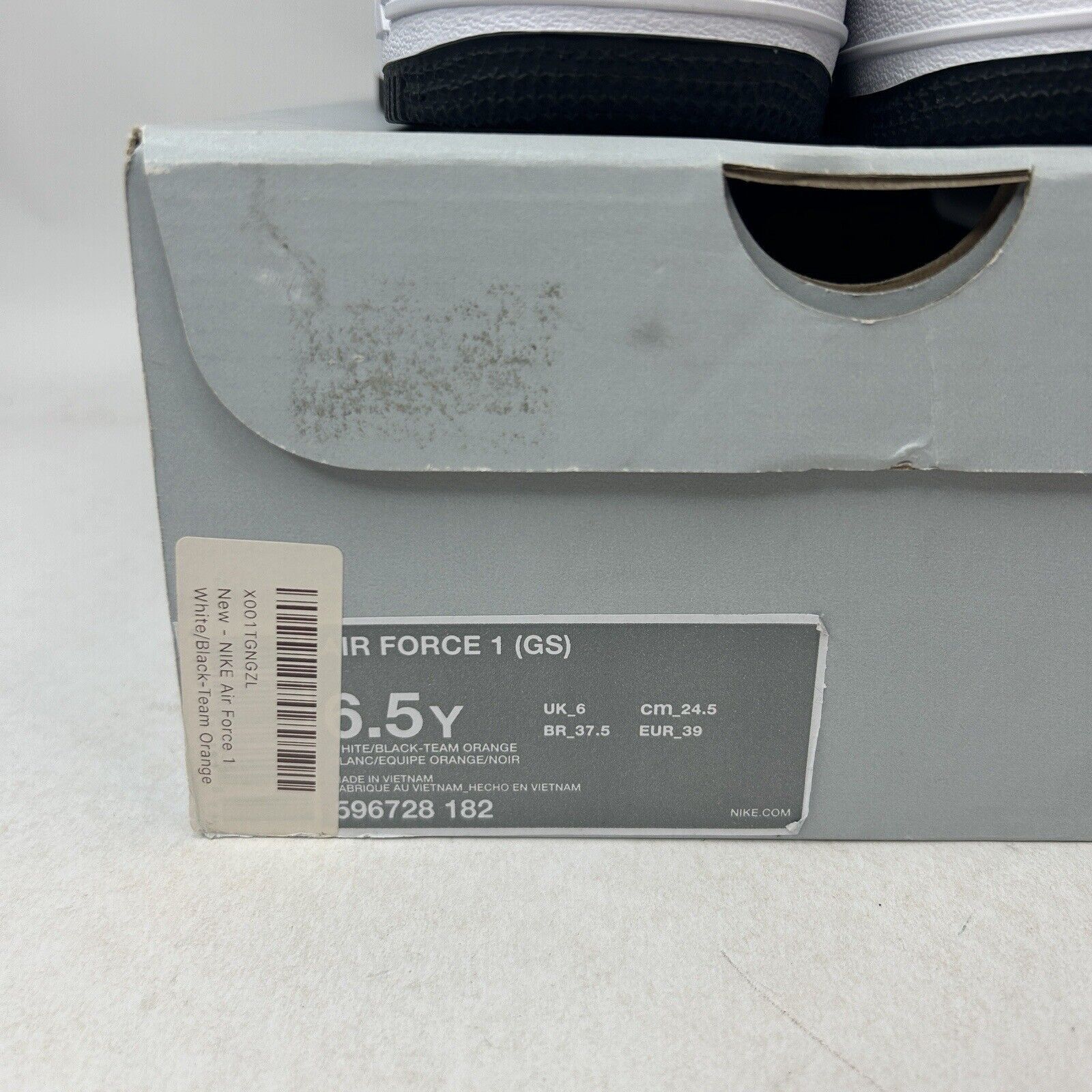 Nike Nike Air Force 1 Low 07’ GS “White Black” 2024 Size US 8 / IT 38 - 5 Thumbnail