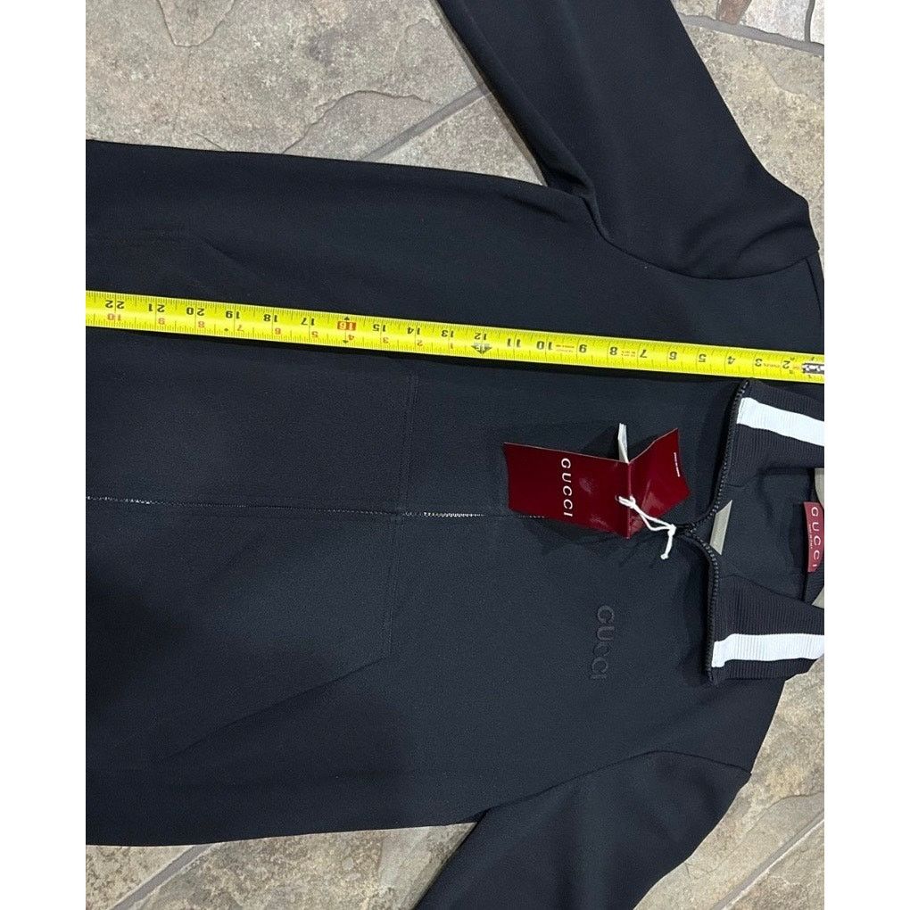 Gucci Gucci jersey technical, zip up jacket, web, trim, size m Size US M / EU 48-50 / 2 - 8 Thumbnail